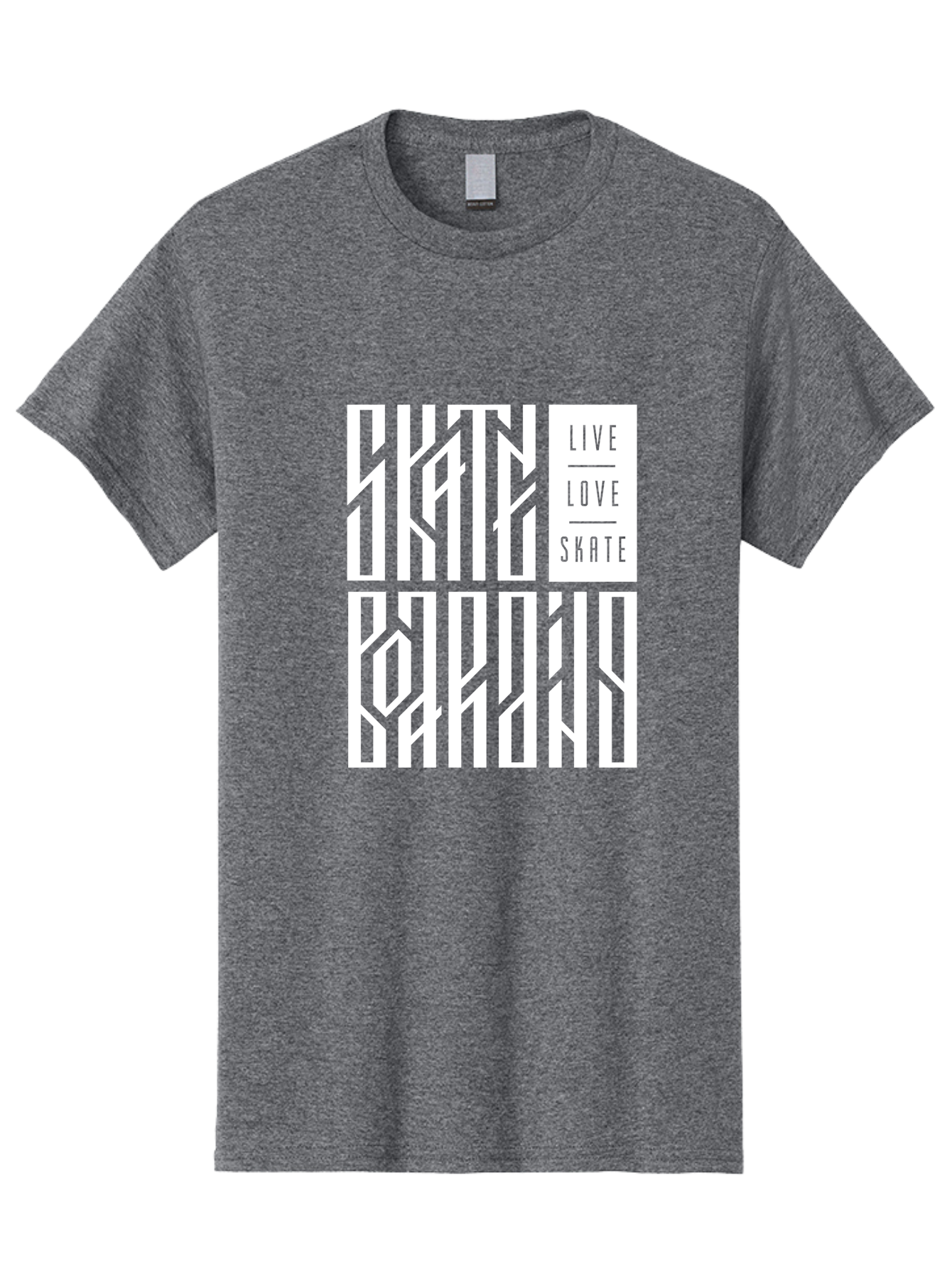 Live-Love-Skate-1 Men'S Graphic Tee, 100% Cotton, Comfortable Casual Summer Wear, Machine Washable, Skateboarding Culture, Action Sports, Extreme Sports, Skate Lifestyle, Streetwear Fashion, Urban Style, Skateboard Graphics, Skateboard Art Aac153