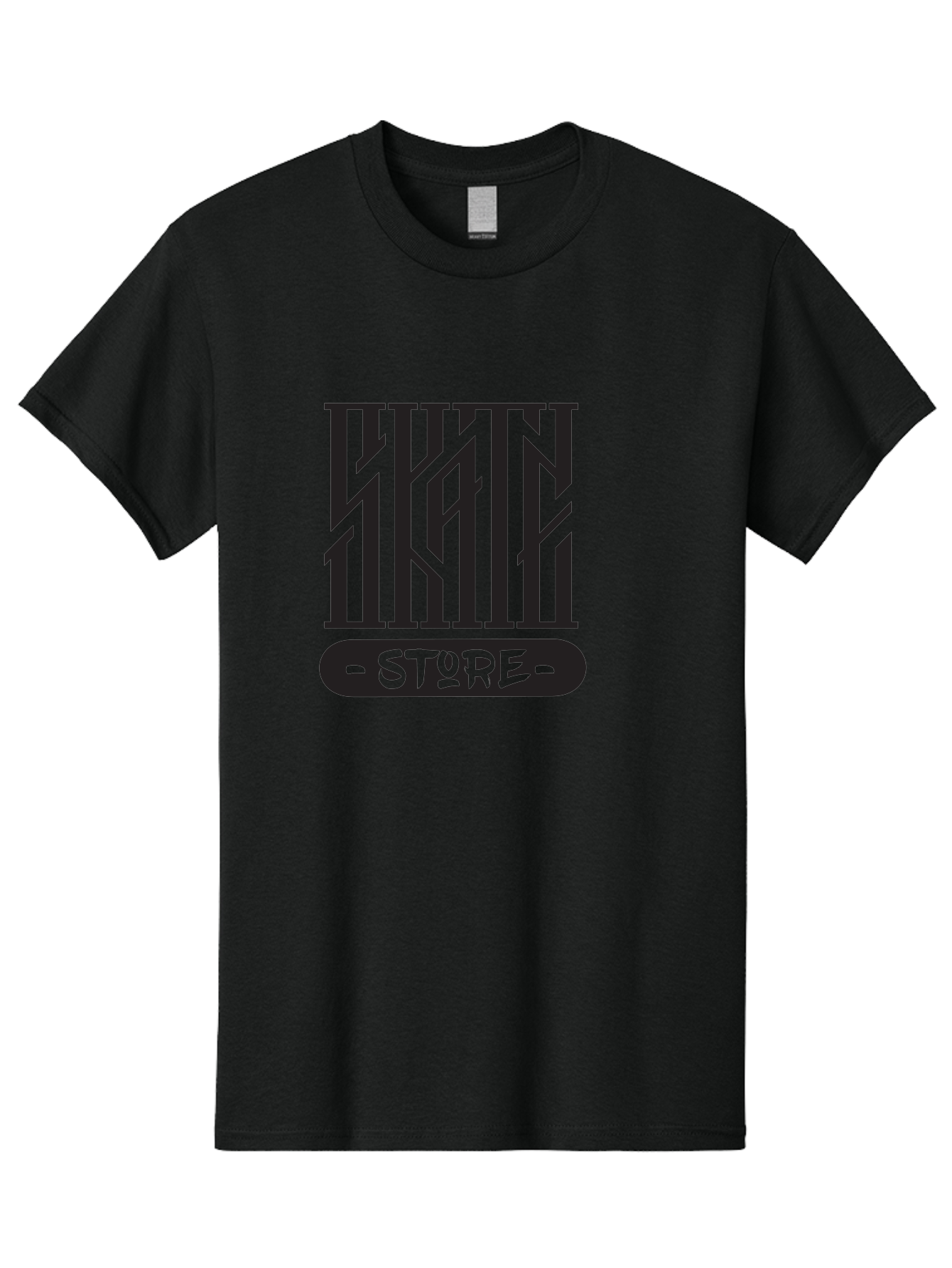 Livn-Store Men'S Graphic Tee, 100% Cotton, Comfortable Casual Summer Wear, Machine Washable, Lhtn Store, Modern Logo, Bold Typography, Black And Green Design, Minimalist Branding, Urban Style, Edgy Aesthetic, Streetwear Fashion Aac155