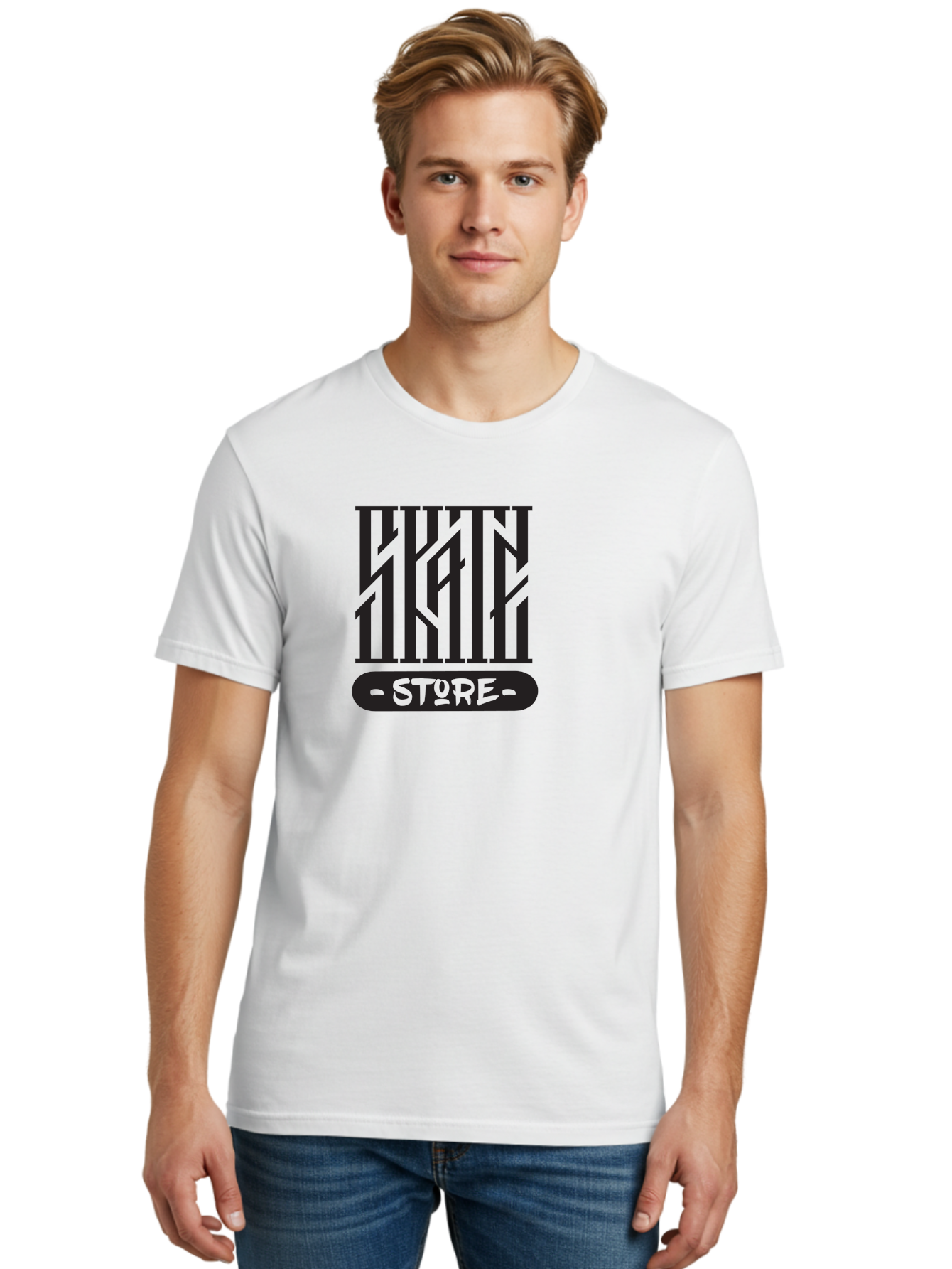 Livn-Store Men'S Graphic Tee, 100% Cotton, Comfortable Casual Summer Wear, Machine Washable, Lhtn Store, Modern Logo, Bold Typography, Black And Green Design, Minimalist Branding, Urban Style, Edgy Aesthetic, Streetwear Fashion Aac155