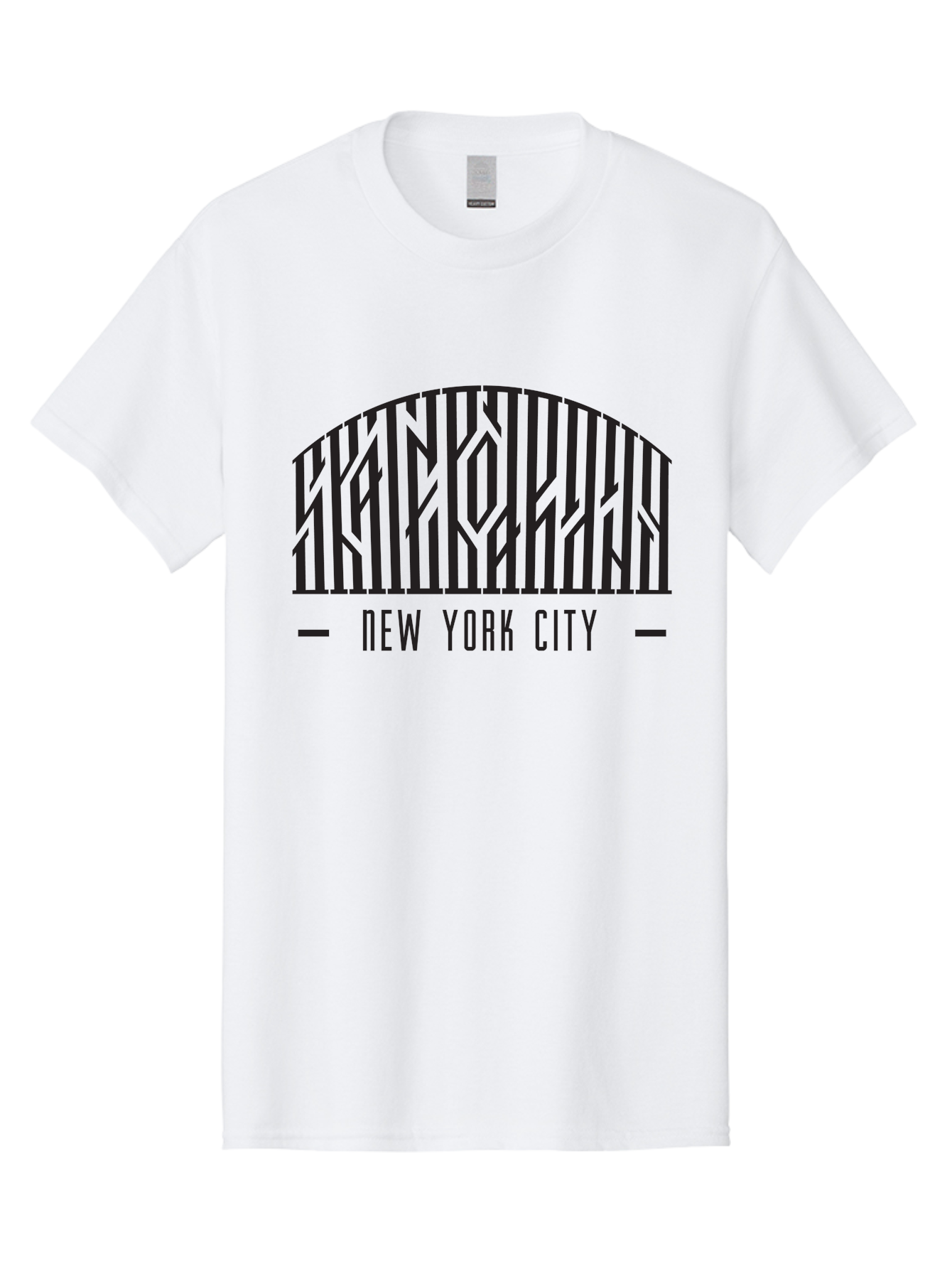 Manhattan-New-York-City Men'S Graphic Tee, 100% Cotton, Comfortable Casual Summer Wear, Machine Washable, New York City, Nyc, Manhattan, City Life, Urban Landscape, Graphic Design, Typography, Cityscape, Modern Art, Abstract Design Aac156