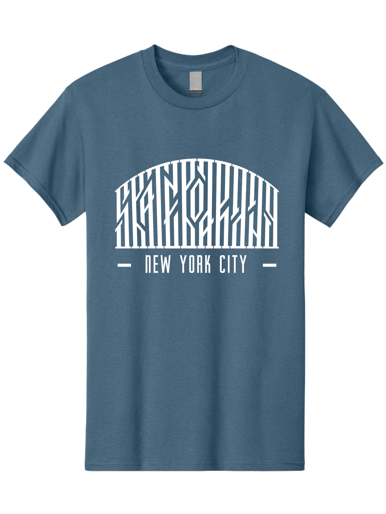 New-York-City Men'S Graphic Tee, 100% Cotton, Comfortable Casual Summer Wear, Machine Washable, New York City, Brooklyn Bridge, Cityscape, Urban Landscape, Iconic Landmarks, Nyc, Bridge Design, Modern Architecture, City View Aac157