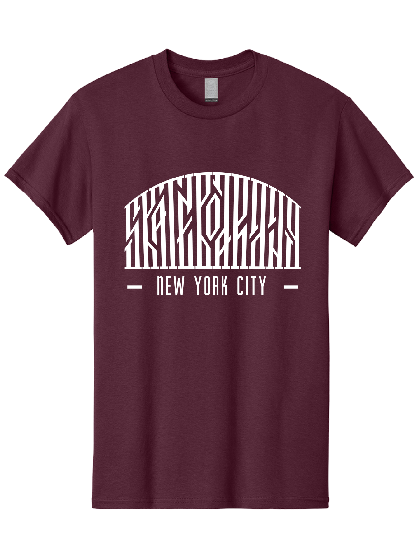 New-York-City Men'S Graphic Tee, 100% Cotton, Comfortable Casual Summer Wear, Machine Washable, New York City, Brooklyn Bridge, Cityscape, Urban Landscape, Iconic Landmarks, Nyc, Bridge Design, Modern Architecture, City View Aac157