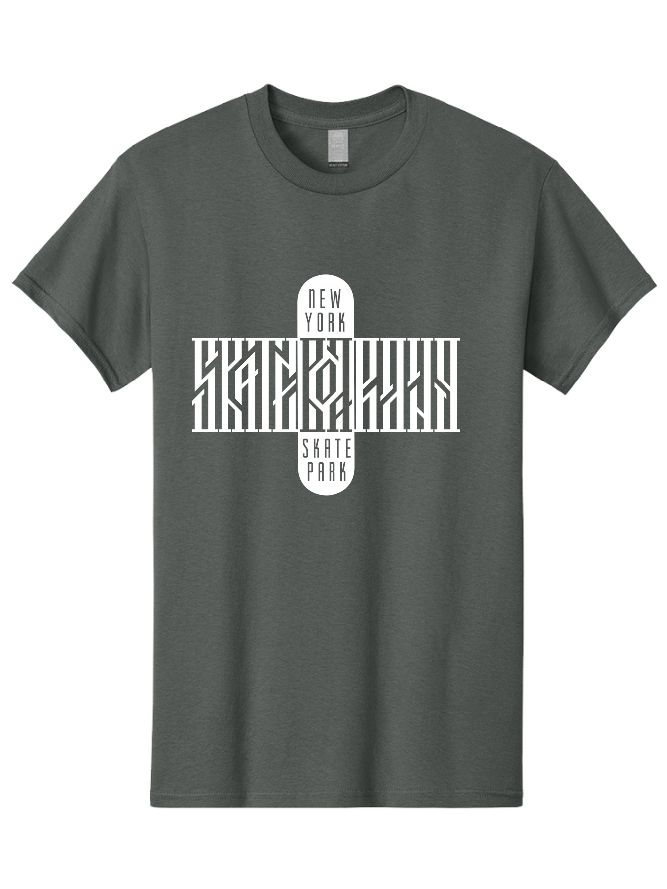 New-York-Skate-Park Men'S Graphic Tee, 100% Cotton, Comfortable Casual Summer Wear, Machine Washable, Skateboarding, Skate Park, New York, Street Art, Skate Culture, Urban Sports, Skateboard Graphics, Skateboarding Community, Action Sports Aac159