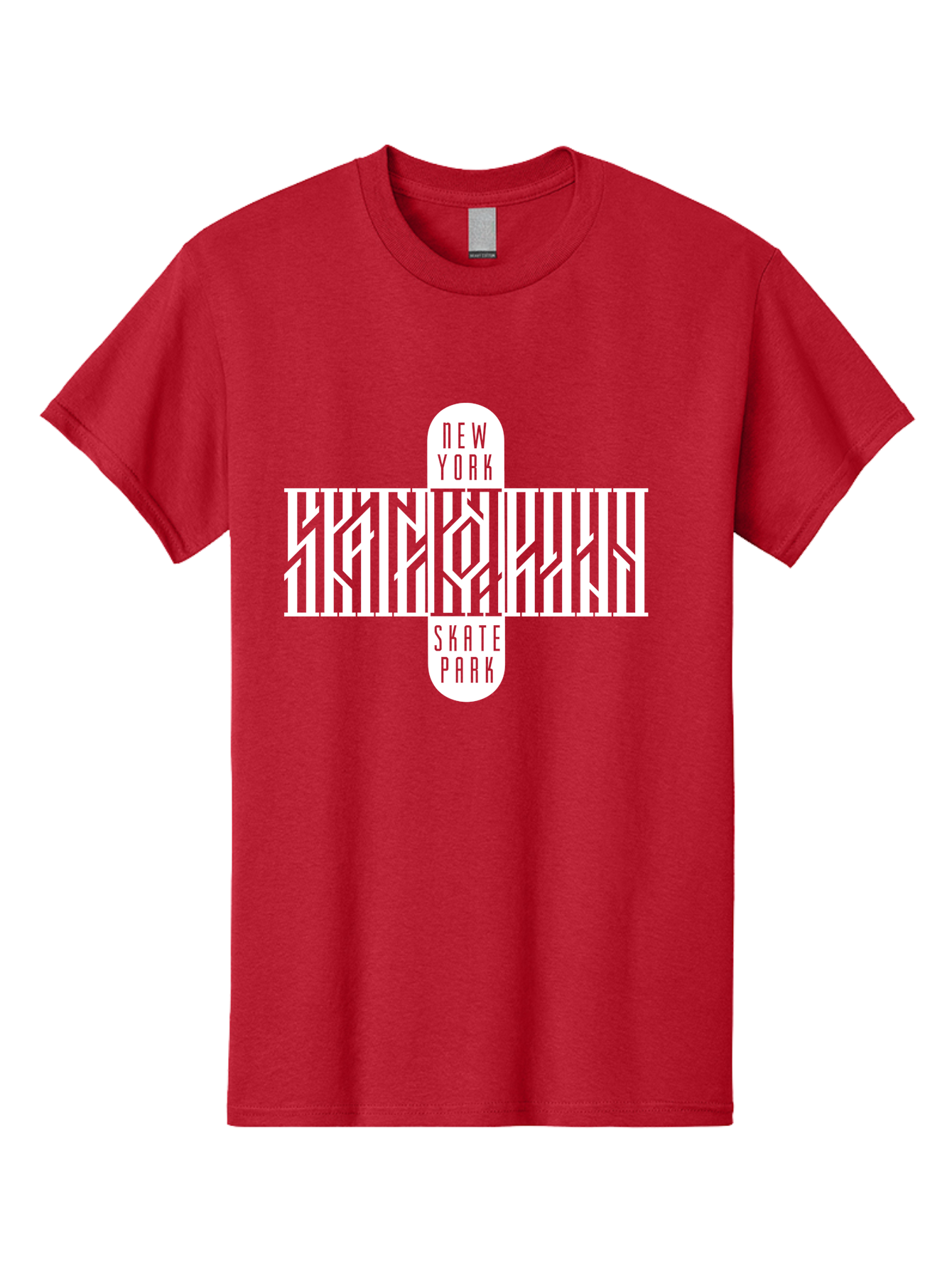 New-York-Skate-Park Men'S Graphic Tee, 100% Cotton, Comfortable Casual Summer Wear, Machine Washable, Skateboarding, Skate Park, New York, Street Art, Skate Culture, Urban Sports, Skateboard Graphics, Skateboarding Community, Action Sports Aac159