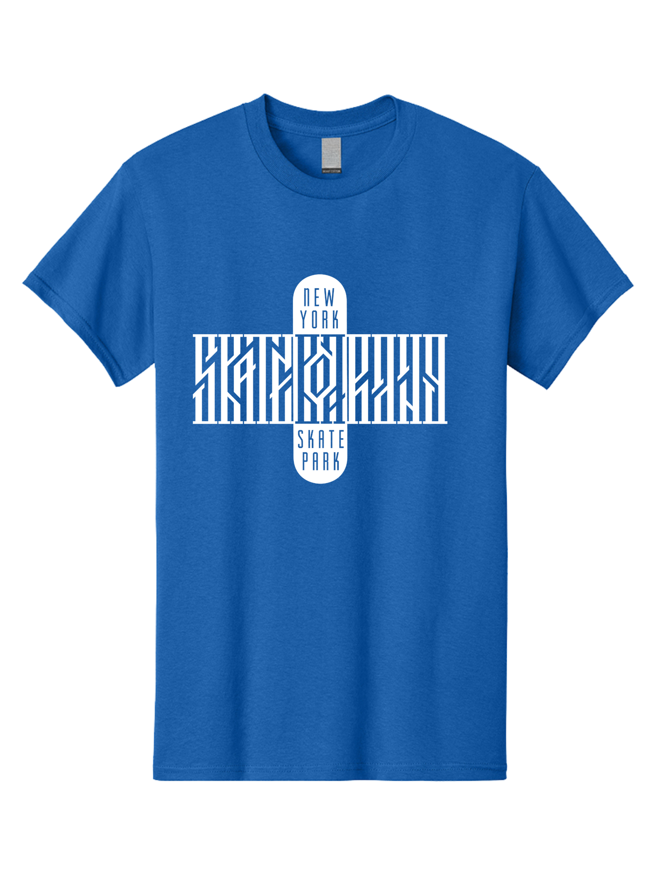New-York-Skate-Park Men'S Graphic Tee, 100% Cotton, Comfortable Casual Summer Wear, Machine Washable, Skateboarding, Skate Park, New York, Street Art, Skate Culture, Urban Sports, Skateboard Graphics, Skateboarding Community, Action Sports Aac159