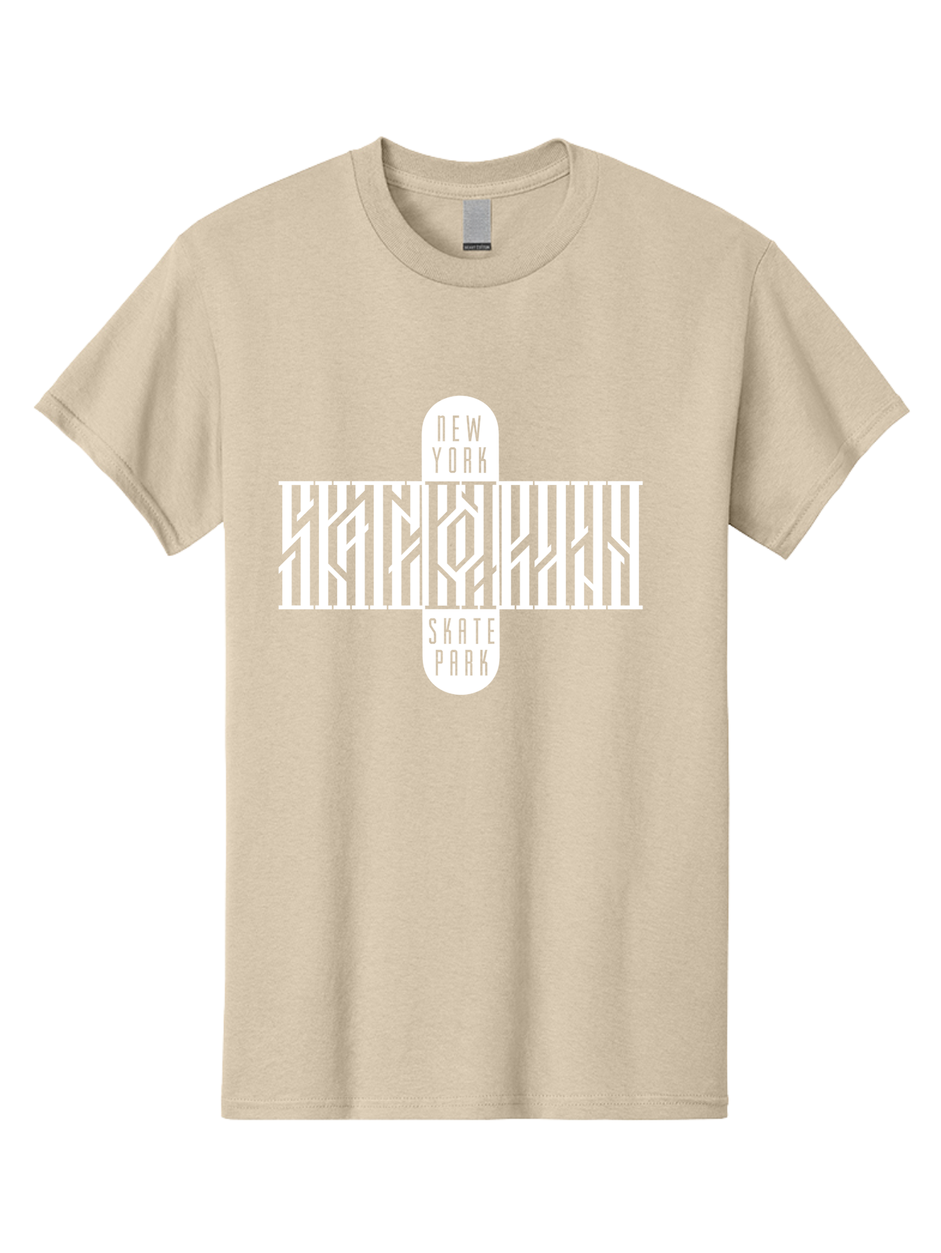 New-York-Skate-Park Men'S Graphic Tee, 100% Cotton, Comfortable Casual Summer Wear, Machine Washable, Skateboarding, Skate Park, New York, Street Art, Skate Culture, Urban Sports, Skateboard Graphics, Skateboarding Community, Action Sports Aac159