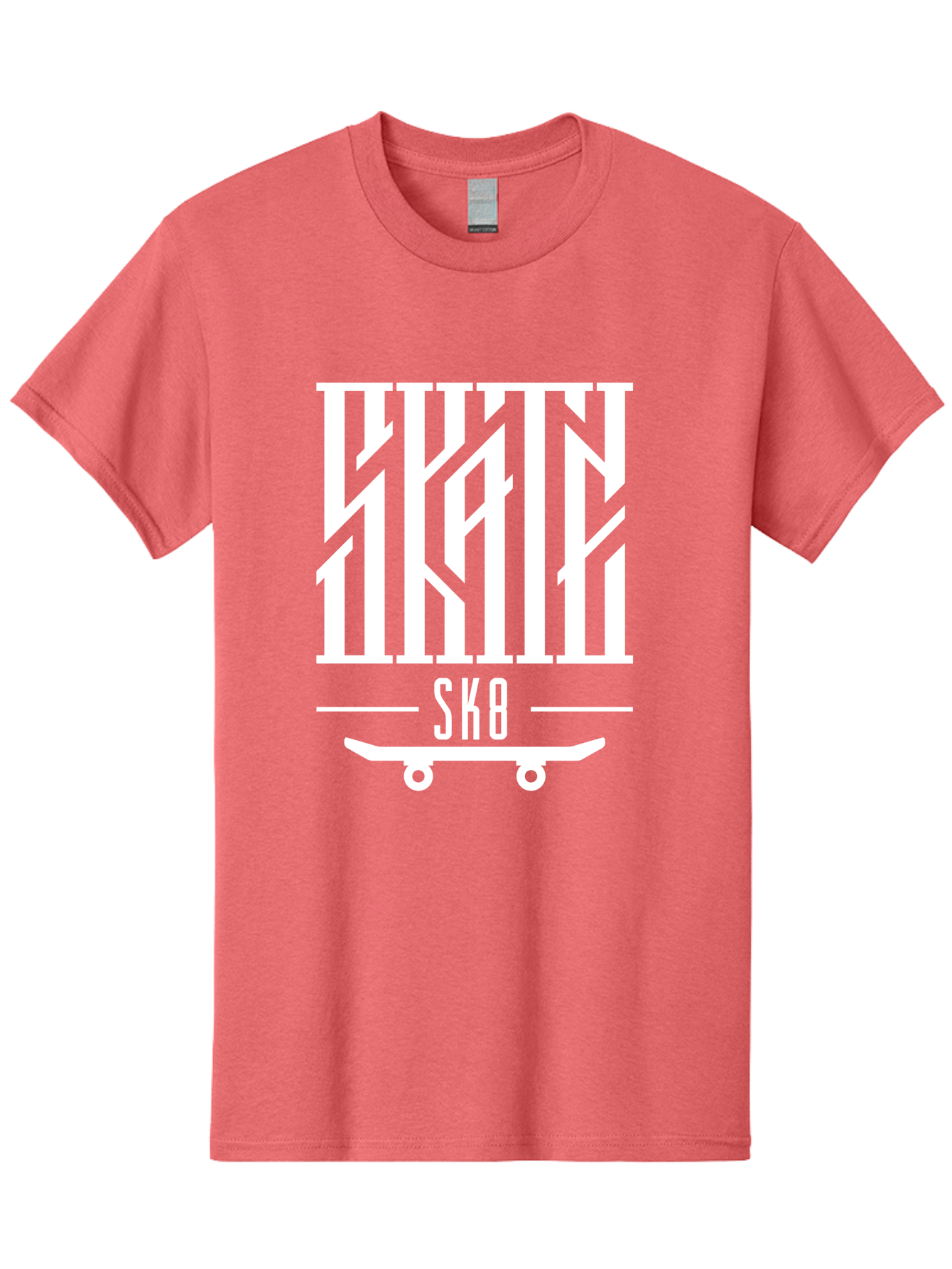 Sk8-1 Men'S Graphic Tee, 100% Cotton, Comfortable Casual Summer Wear, Machine Washable, Stylish Typography, Skateboard Culture, Sk8 Logo, White Graphics, Skateboarding Lifestyle, Streetwear Fashion, Graphic Design Aac160