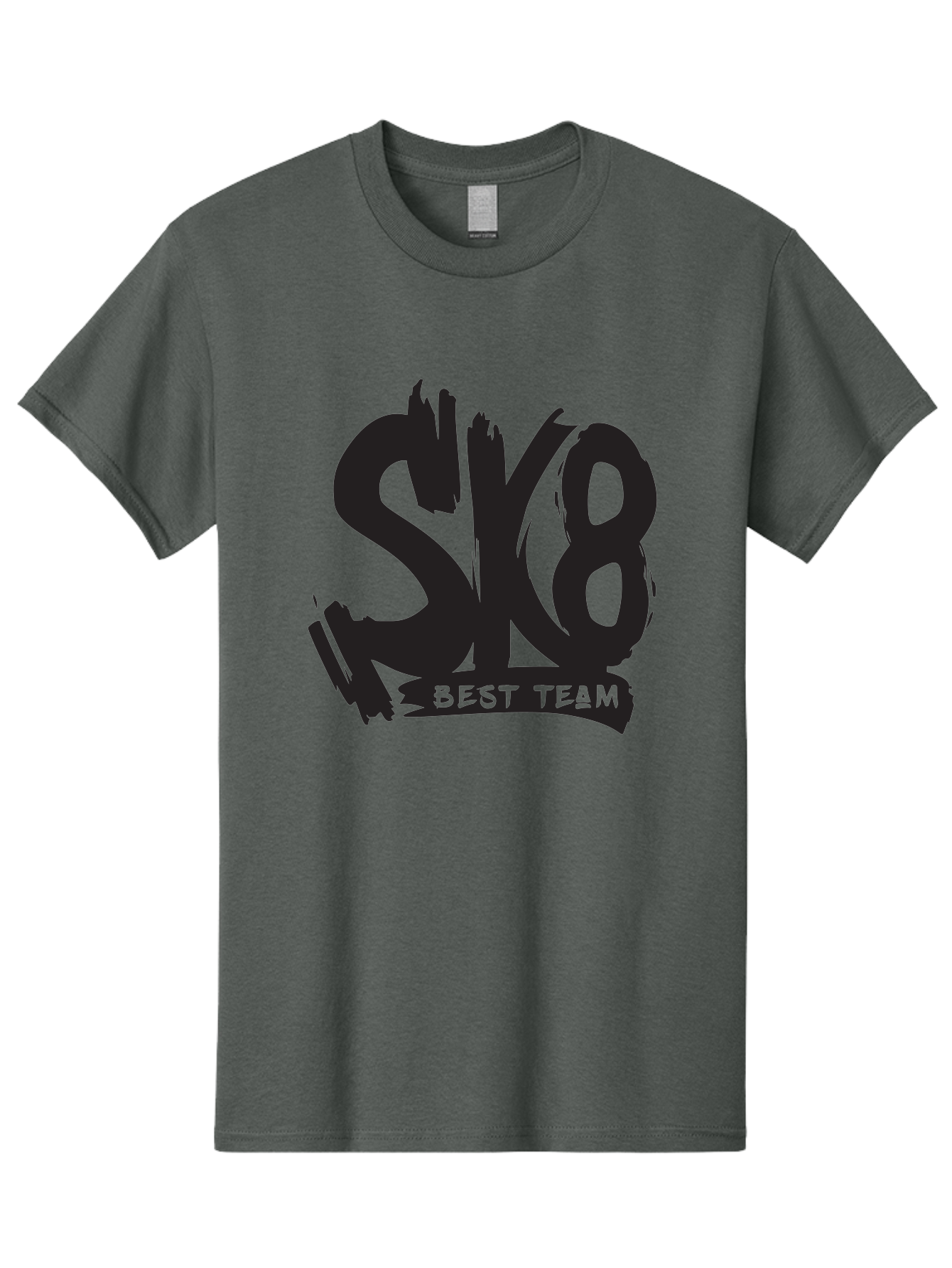 Sk8-Best-Team-1 Men'S Graphic Tee, 100% Cotton, Comfortable Casual Summer Wear, Machine Washable, Sk8 Best Team, Skate Team Logo, Skateboarding Graphics, Team Branding, Urban Sports, Action Sports, Skate Culture, Team Identity Aac163