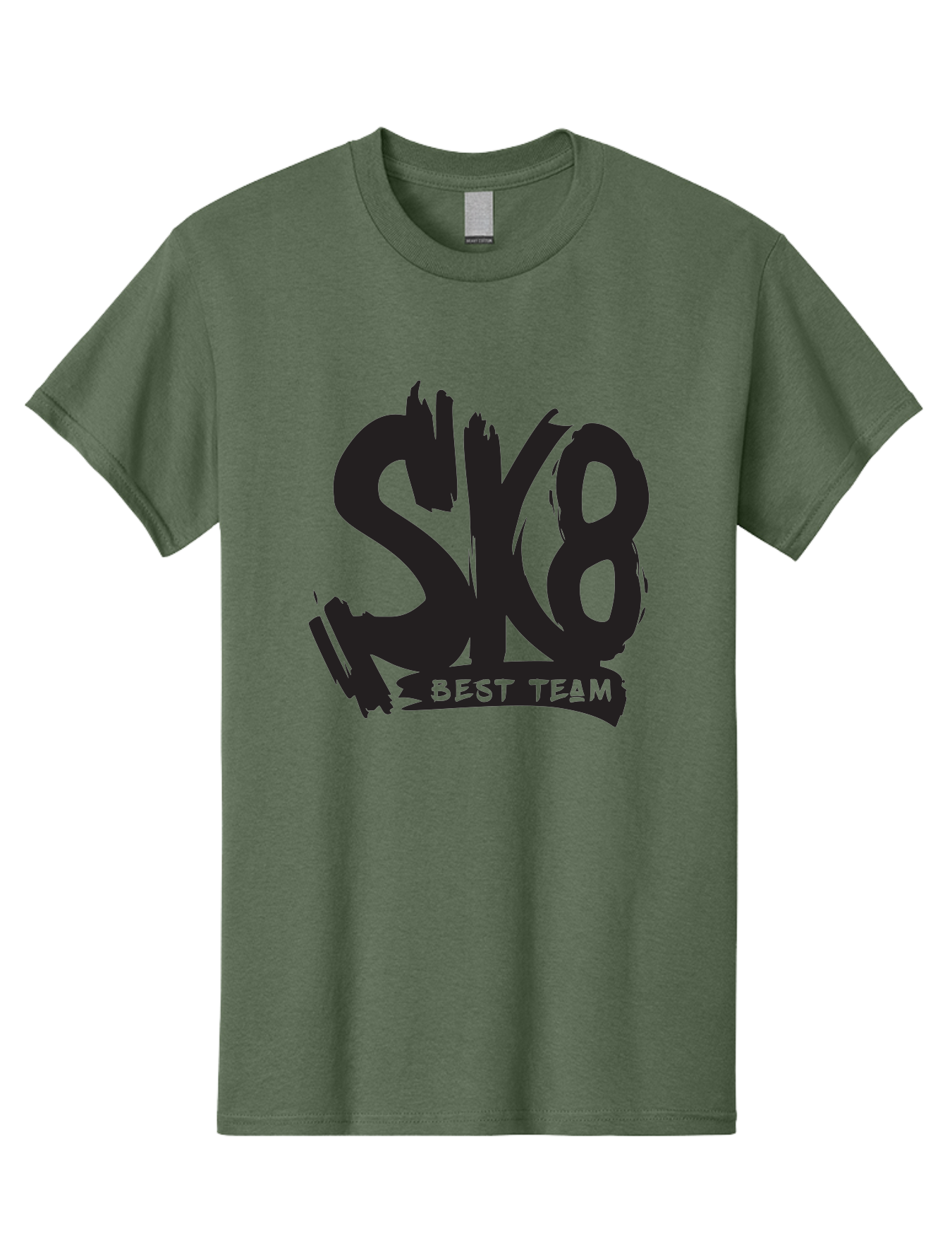 Sk8-Best-Team-1 Men'S Graphic Tee, 100% Cotton, Comfortable Casual Summer Wear, Machine Washable, Sk8 Best Team, Skate Team Logo, Skateboarding Graphics, Team Branding, Urban Sports, Action Sports, Skate Culture, Team Identity Aac163