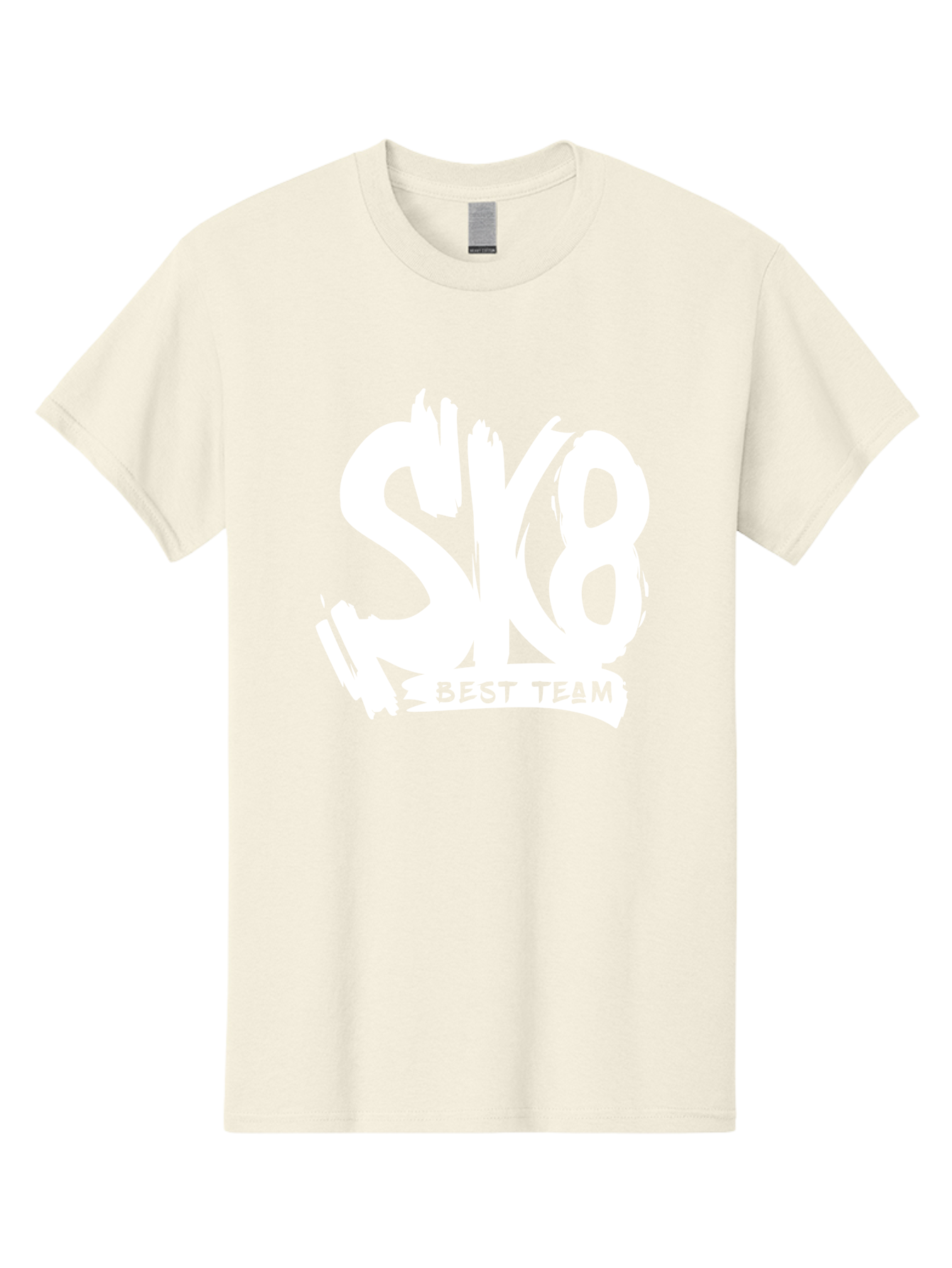 Sk8-Best-Team Men'S Graphic Tee, 100% Cotton, Comfortable Casual Summer Wear, Machine Washable, Action Sports Team Logo, Skateboarding Graphics, Team Spirit, Best Team Logo, Sports Branding, Team Identity, Skate Culture Aac164