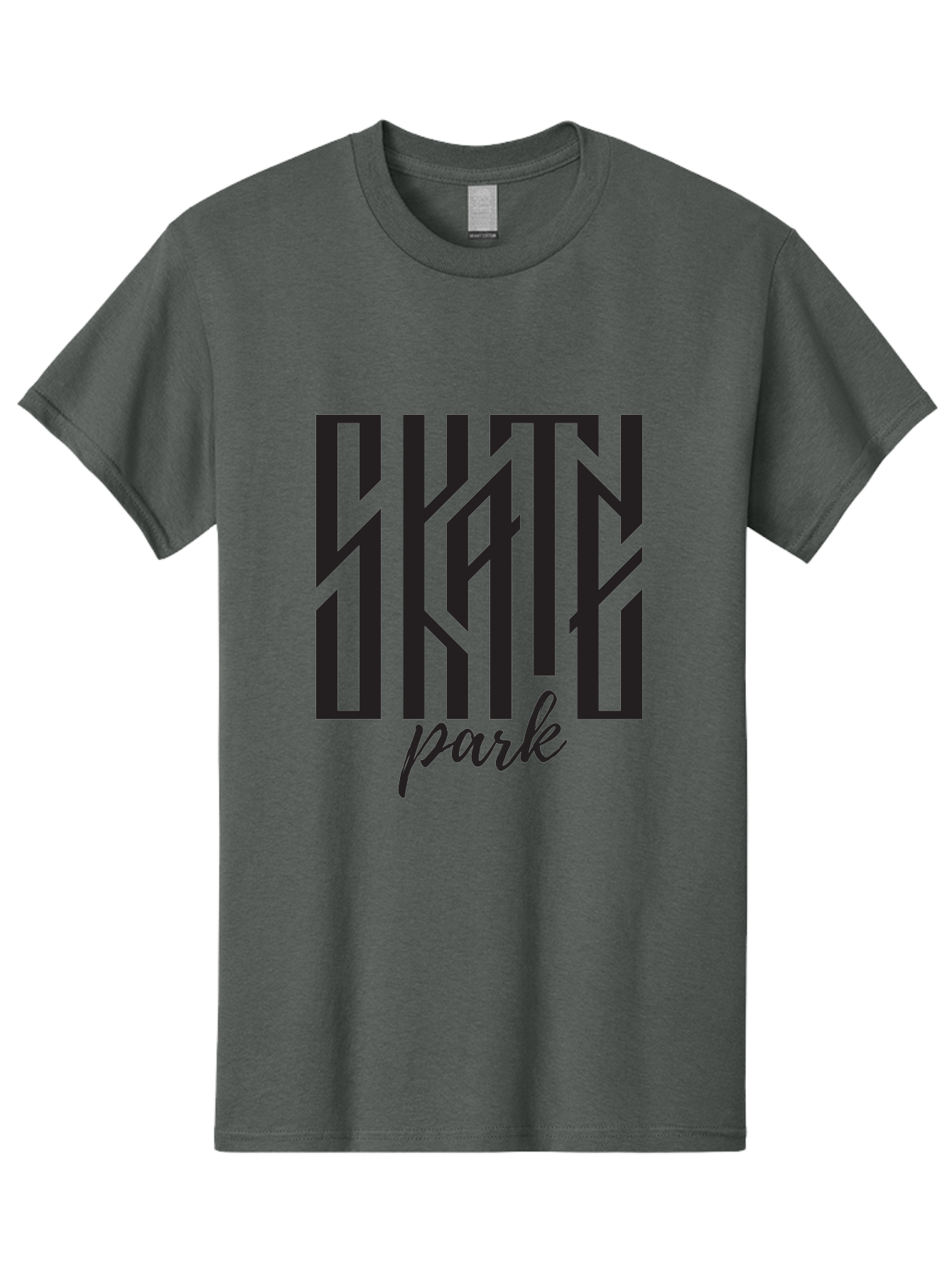 Skate-Park-1 Men'S Graphic Tee, 100% Cotton, Comfortable Casual Summer Wear, Machine Washable, Skate Park, Extreme Sports, Street Art, Urban Culture, Skateboarding, Youth Lifestyle Aac169