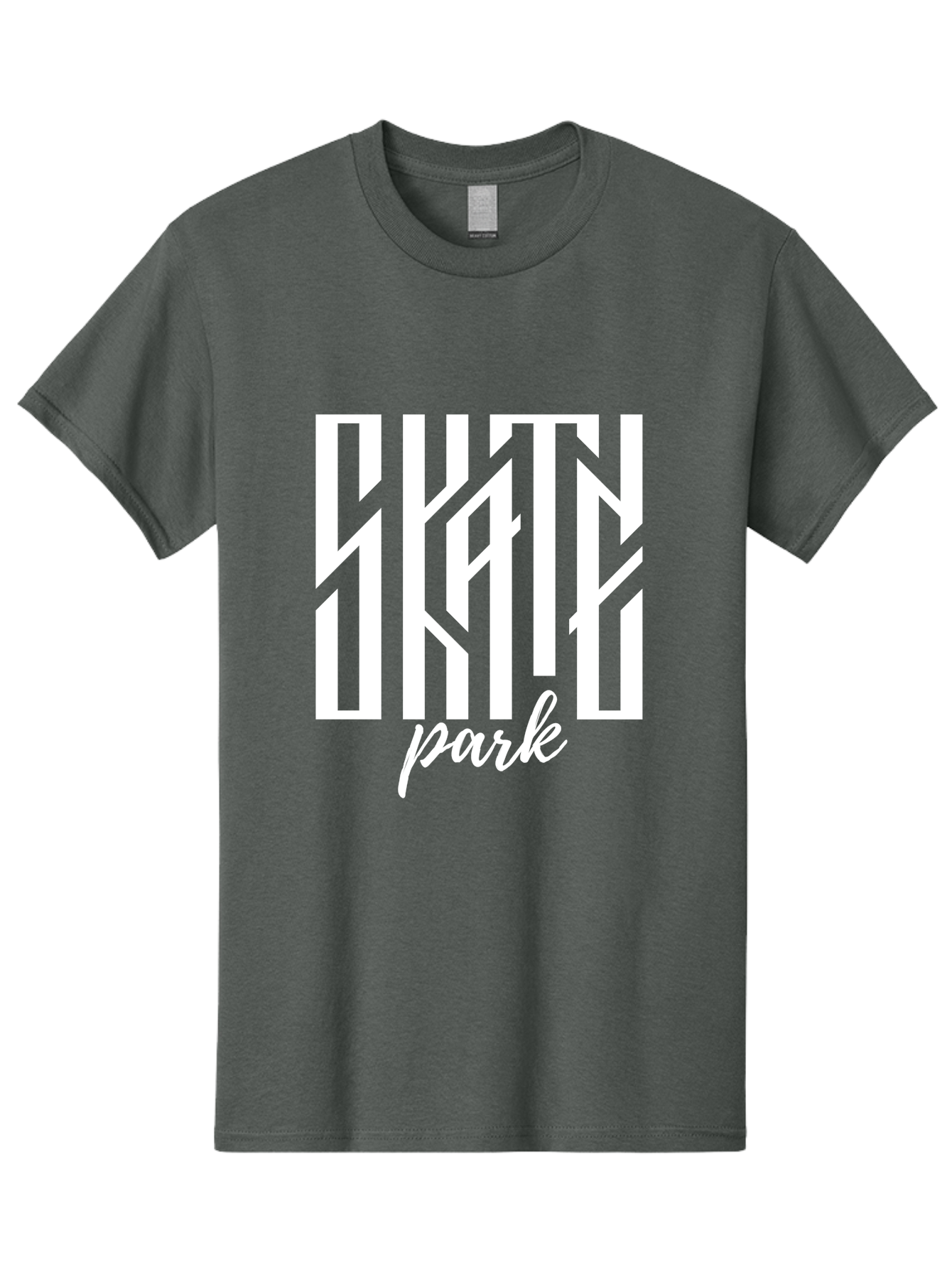 Skate-Park Men'S Graphic Tee, 100% Cotton, Comfortable Casual Summer Wear, Machine Washable, Skateboarding, Extreme Sports, Action Sports, Skate Culture, Streetwear Fashion, Skatepark Design, Urban Lifestyle, Skateboarding Community Aac170