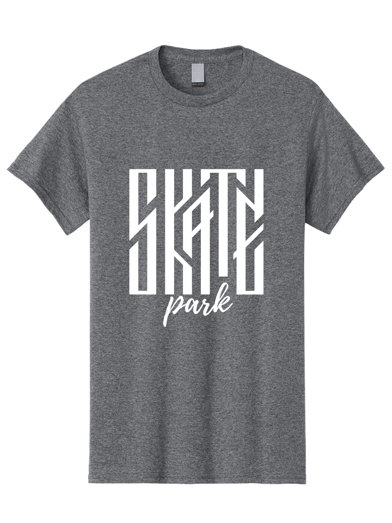 Skate-Park Men'S Graphic Tee, 100% Cotton, Comfortable Casual Summer Wear, Machine Washable, Skateboarding, Extreme Sports, Action Sports, Skate Culture, Streetwear Fashion, Skatepark Design, Urban Lifestyle, Skateboarding Community Aac170
