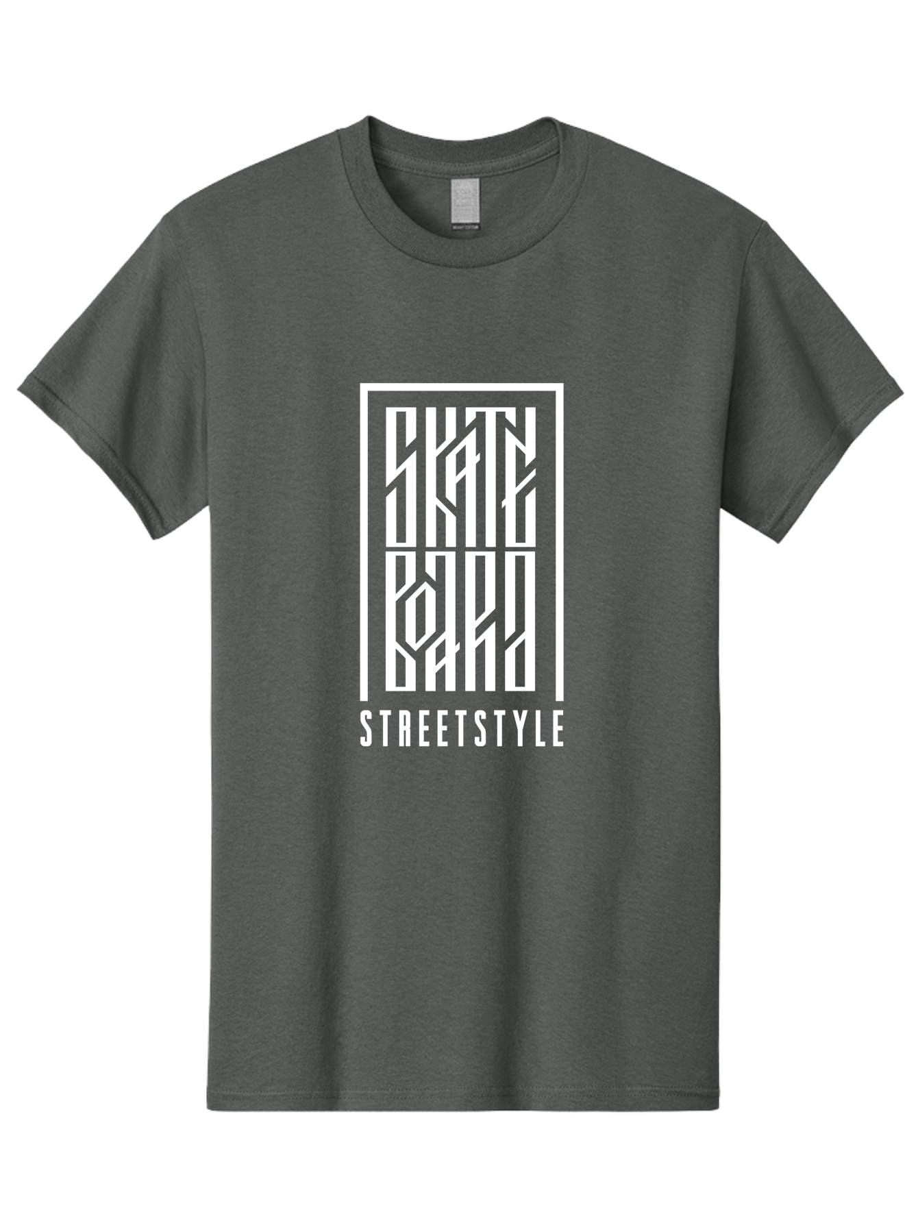 Streetstyle Men'S Graphic Tee, 100% Cotton, Comfortable Casual Summer Wear, Machine Washable, Urban Fashion, Streetwear Style, Modern Clothing, Trendy Apparel, Graffiti-Inspired Design, Abstract Typography, White Graphics, Bold And Edgy Aac172