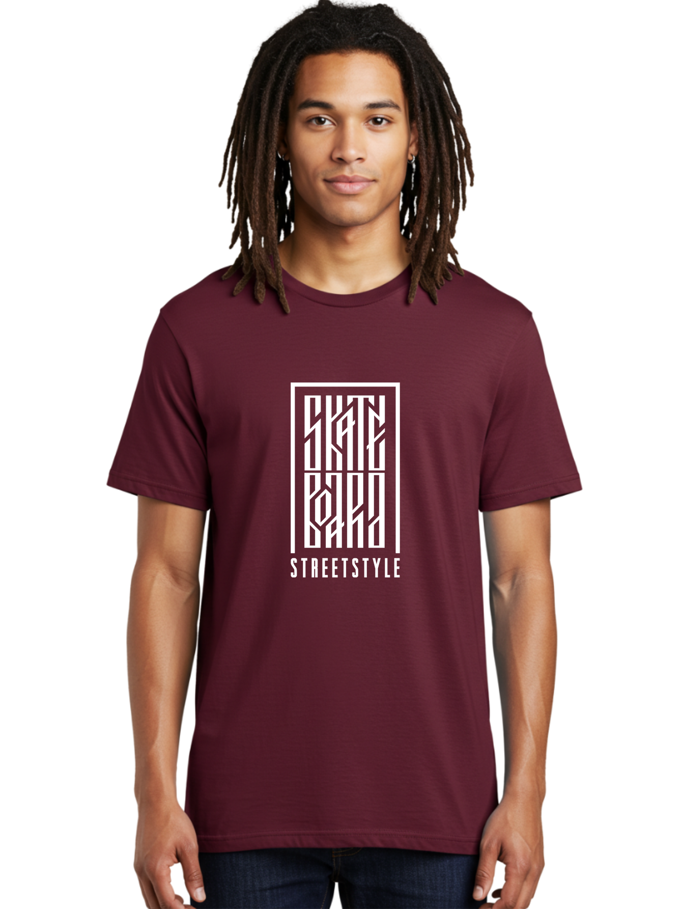 Streetstyle Men'S Graphic Tee, 100% Cotton, Comfortable Casual Summer Wear, Machine Washable, Urban Fashion, Streetwear Style, Modern Clothing, Trendy Apparel, Graffiti-Inspired Design, Abstract Typography, White Graphics, Bold And Edgy Aac172