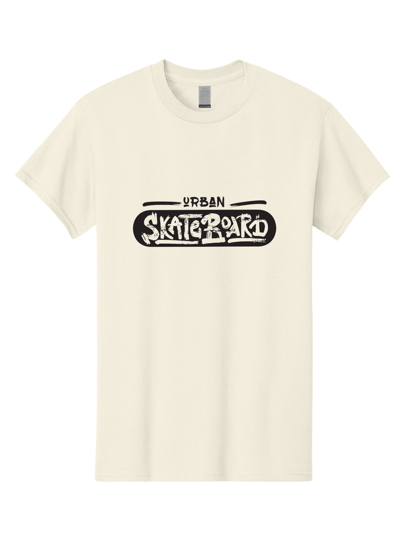 Urban-Skateboard-1 Men'S Graphic Tee, 100% Cotton, Comfortable Casual Summer Wear, Machine Washable, Skateboard Culture, Urban Skate, Streetwear Fashion, Graffiti Style, Action Sports, Extreme Sports, Youth Culture, Skateboarding Lifestyle, Aac173