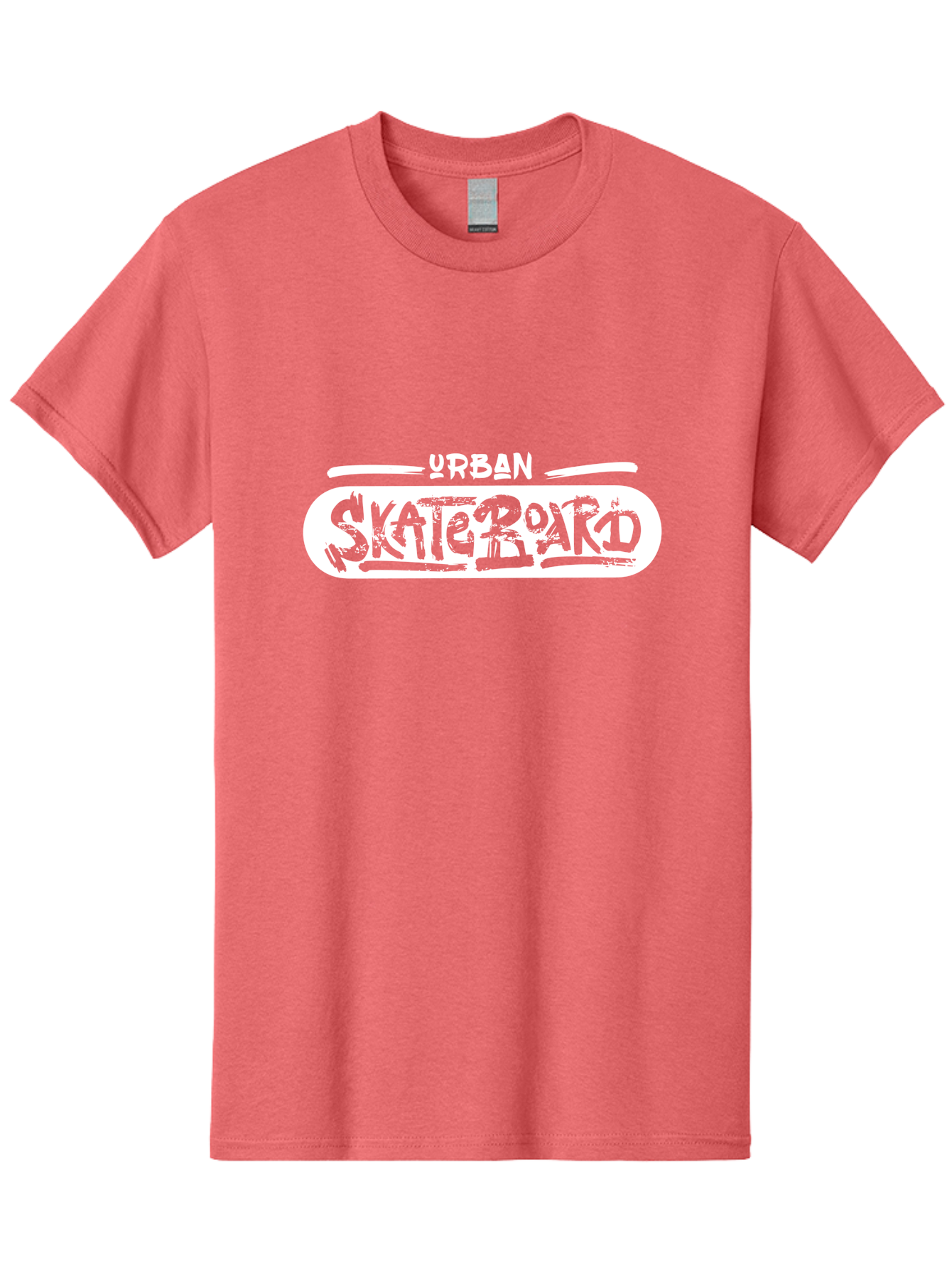 Urban-Skateboard Men'S Graphic Tee, 100% Cotton, Comfortable Casual Summer Wear, Machine Washable, Skateboarding Culture, Urban Lifestyle, Streetwear Fashion, Skateboard Graphics, Graffiti Art, Youth Culture, Skateboarding Community, Aac174