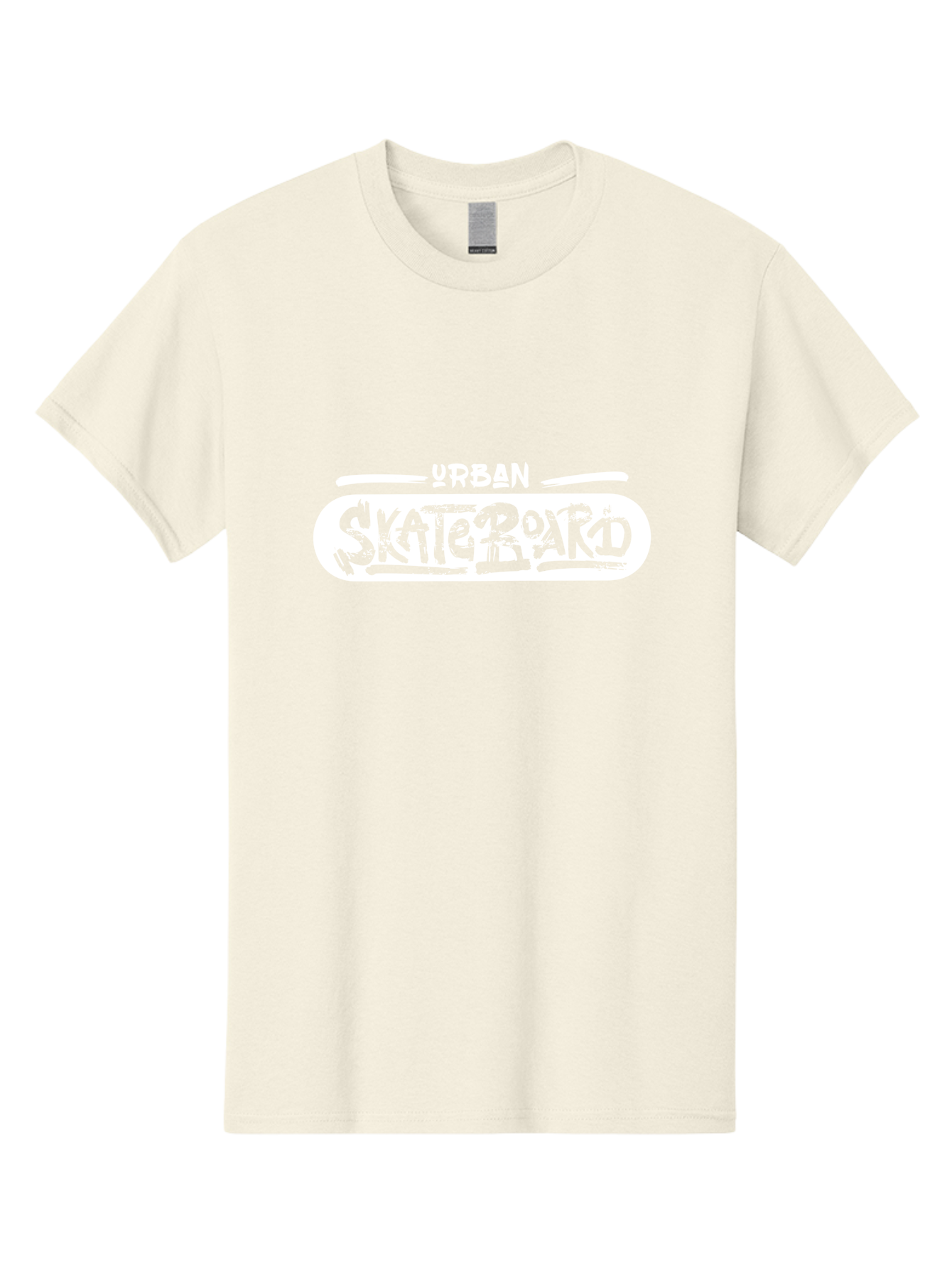 Urban-Skateboard Men'S Graphic Tee, 100% Cotton, Comfortable Casual Summer Wear, Machine Washable, Skateboarding Culture, Urban Lifestyle, Streetwear Fashion, Skateboard Graphics, Graffiti Art, Youth Culture, Skateboarding Community, Aac174