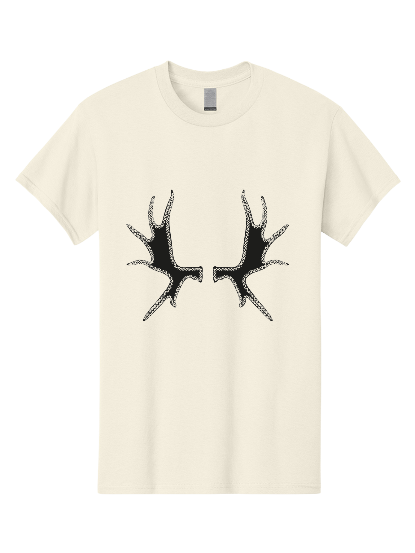 Bird-Tracks Men'S Graphic Tee, 100% Cotton, Comfortable Casual Summer Wear, Machine Washable, Handprint Art, Black Silhouettes, Finger Marks, Creative Designs, Abstract Shapes, Artistic Expressions, Unique Patterns Aac185