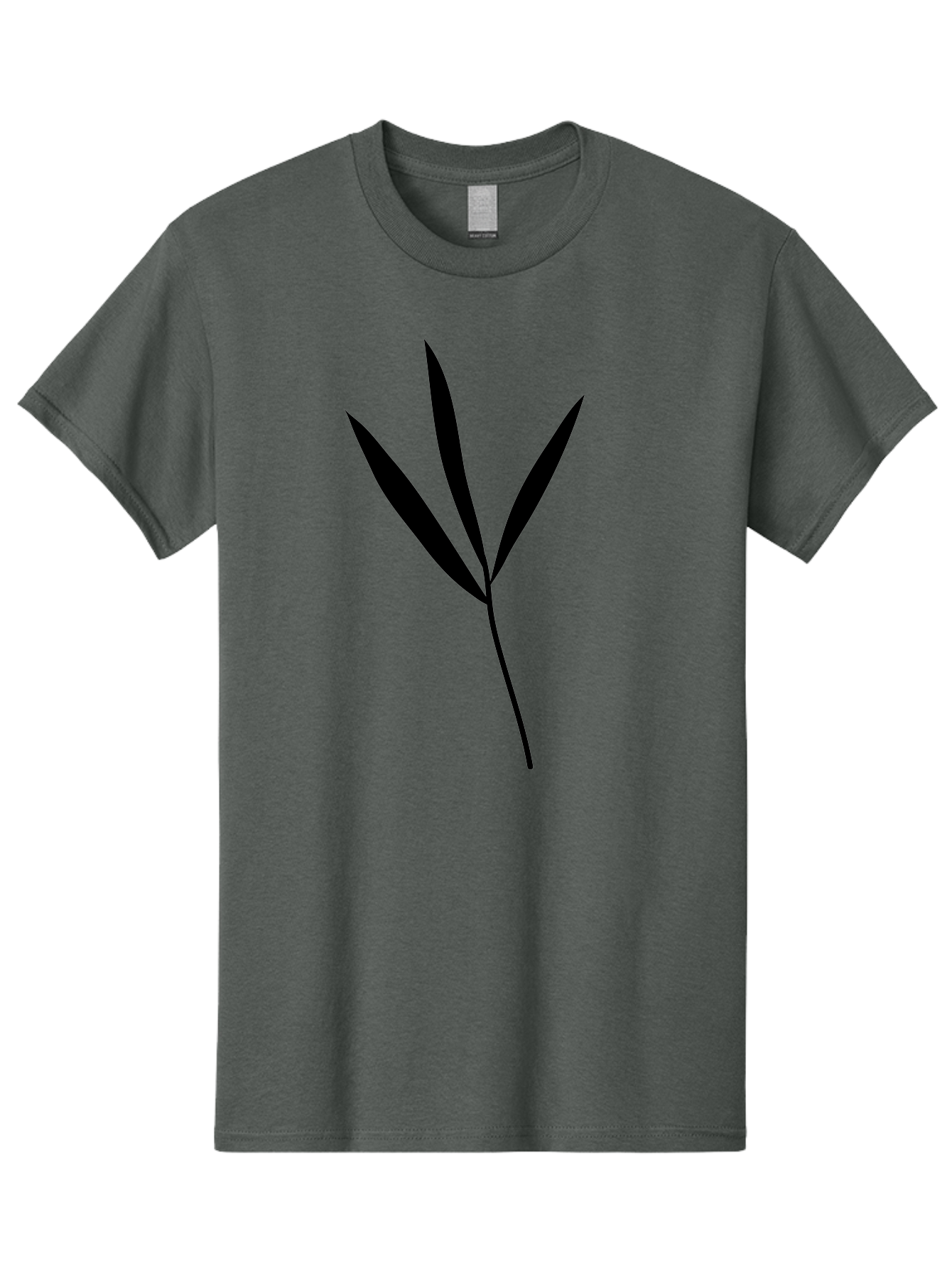 Cannabis-Leaf Men'S Graphic Tee, 100% Cotton, Comfortable Casual Summer Wear, Machine Washable, Cannabis Leaf, Marijuana Symbol, Black Silhouette, Three Leaves, Leafy Greens, Cannabis Culture, Pot Leaf, Weed Icon Aac201