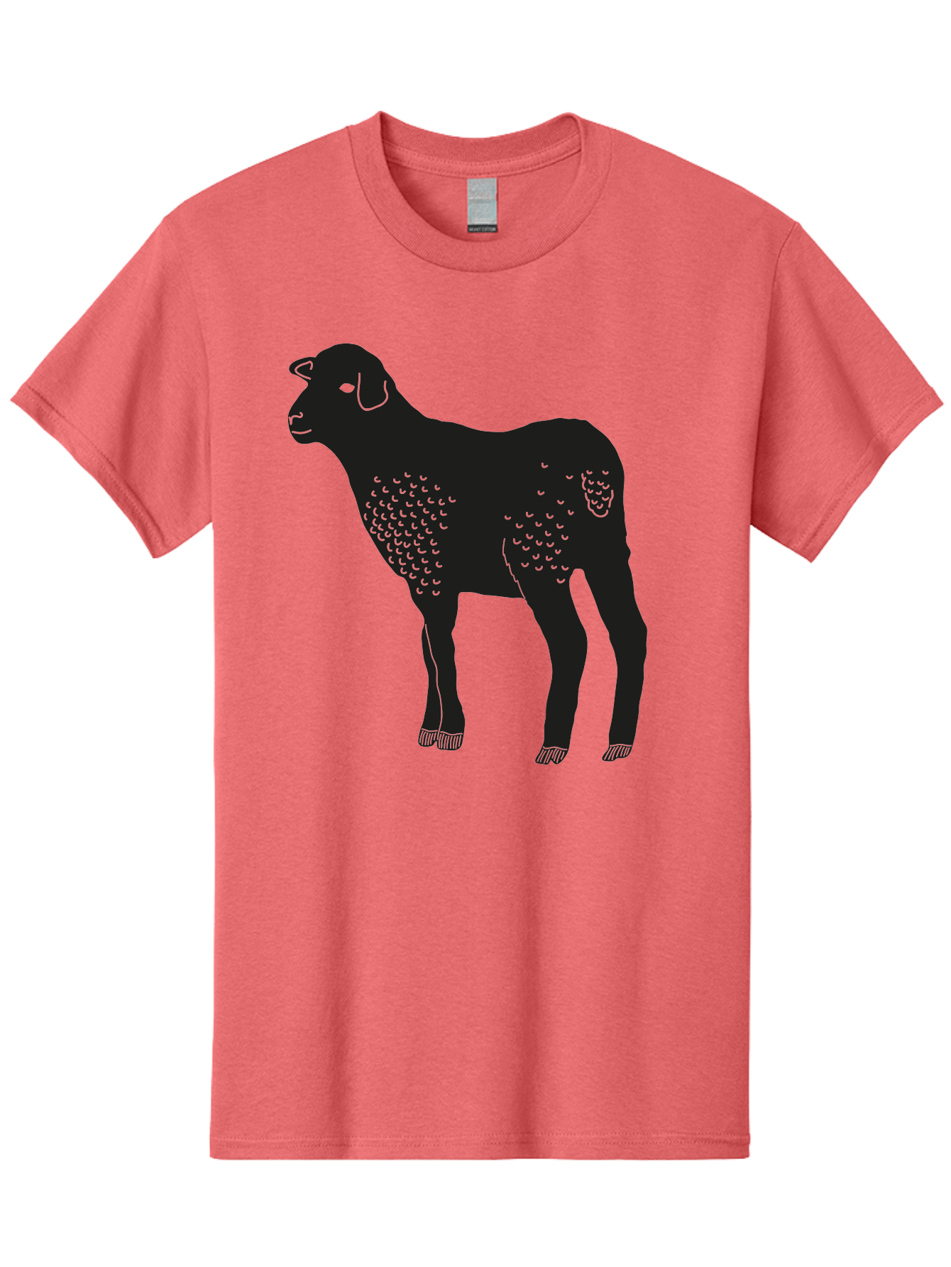 Jacob-Sheep Men'S Graphic Tee, 100% Cotton, Comfortable Casual Summer Wear, Machine Washable, Spotty Sheep, Livestock Animal, Farm Animal, Sheep Breed, Jacob Sheep, Spotted Fur, Agricultural Icon, Farm Graphic Aac216