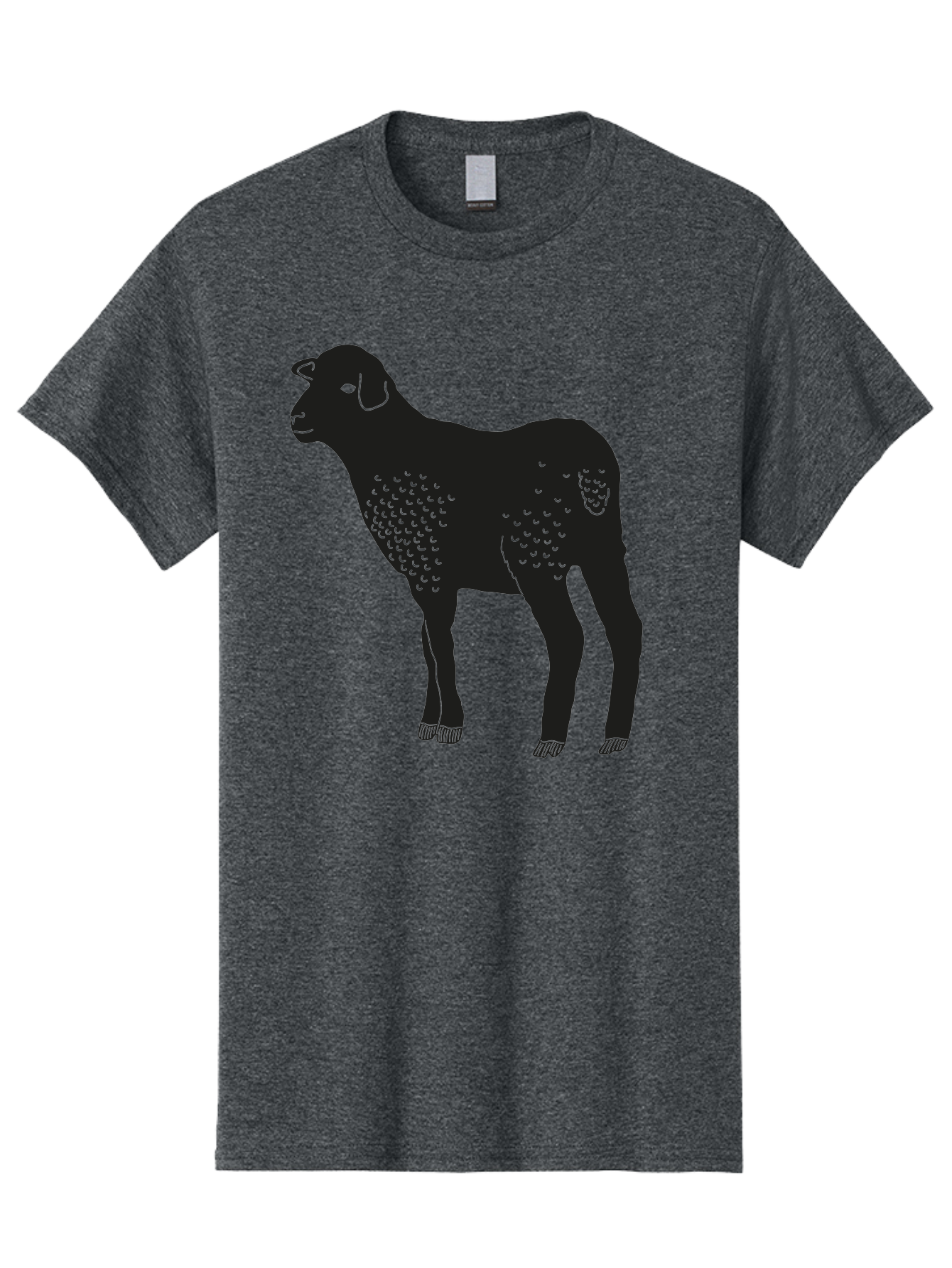 Jacob-Sheep Men'S Graphic Tee, 100% Cotton, Comfortable Casual Summer Wear, Machine Washable, Spotty Sheep, Livestock Animal, Farm Animal, Sheep Breed, Jacob Sheep, Spotted Fur, Agricultural Icon, Farm Graphic Aac216