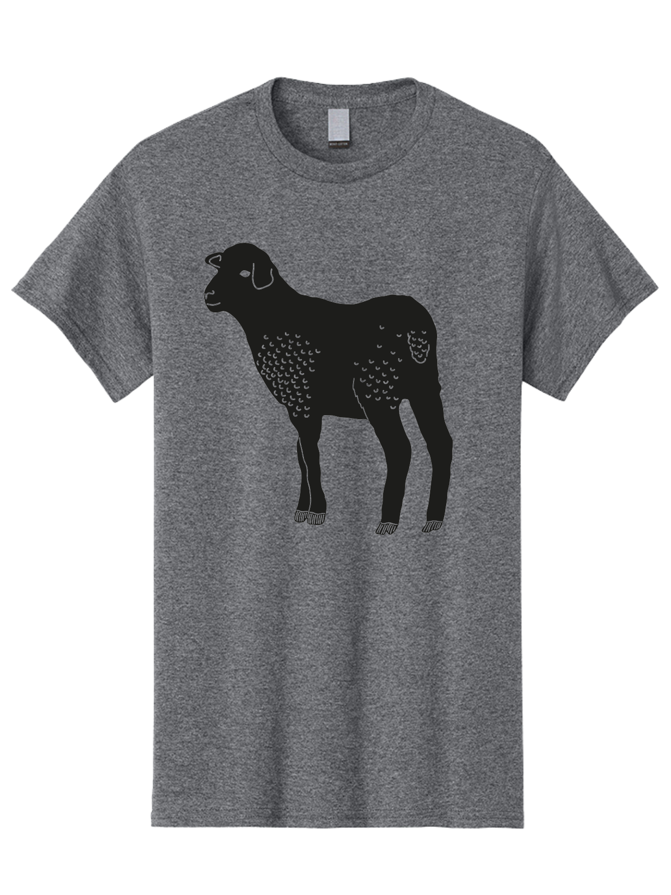 Jacob-Sheep Men'S Graphic Tee, 100% Cotton, Comfortable Casual Summer Wear, Machine Washable, Spotty Sheep, Livestock Animal, Farm Animal, Sheep Breed, Jacob Sheep, Spotted Fur, Agricultural Icon, Farm Graphic Aac216