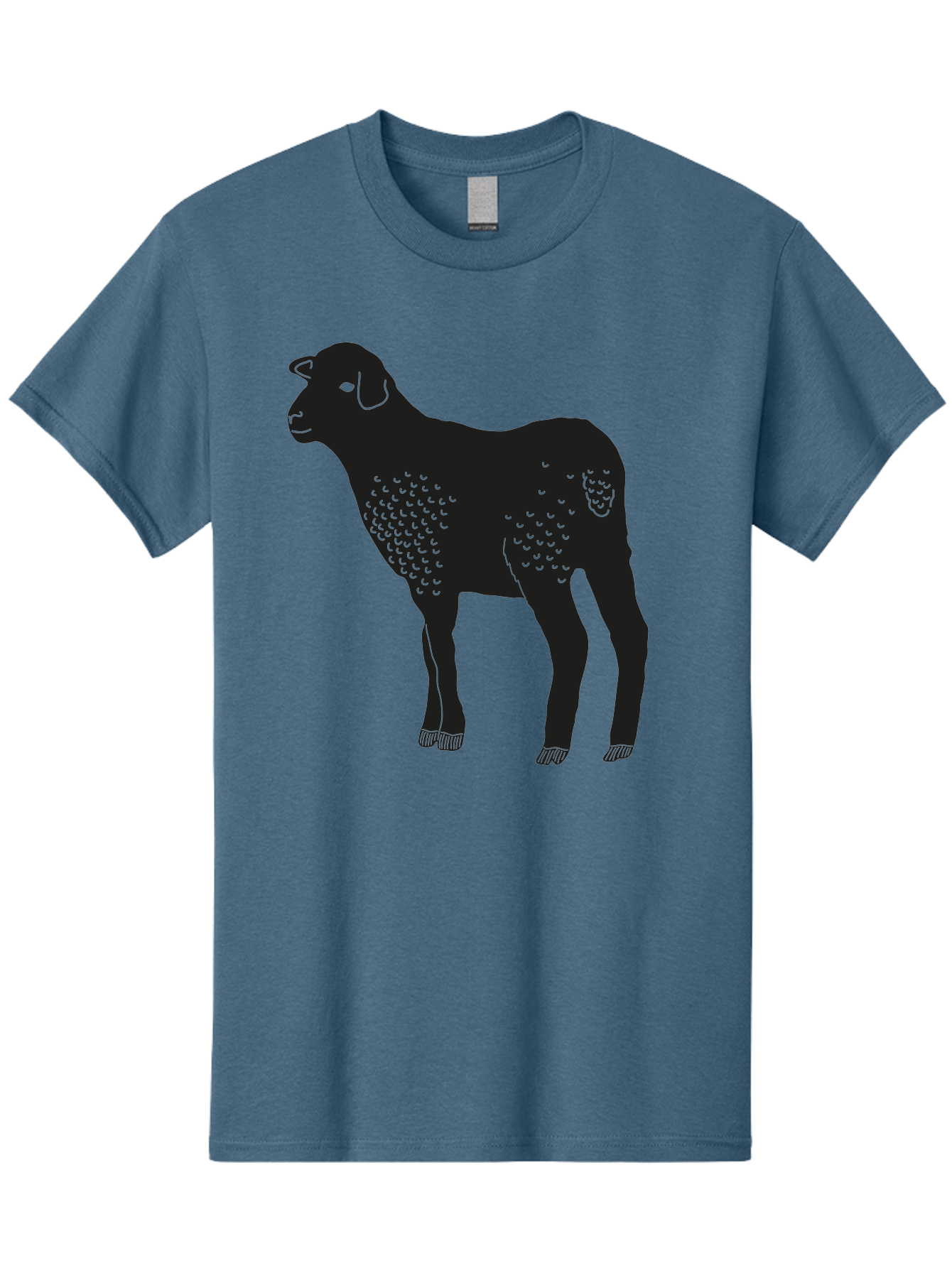 Jacob-Sheep Men'S Graphic Tee, 100% Cotton, Comfortable Casual Summer Wear, Machine Washable, Spotty Sheep, Livestock Animal, Farm Animal, Sheep Breed, Jacob Sheep, Spotted Fur, Agricultural Icon, Farm Graphic Aac216