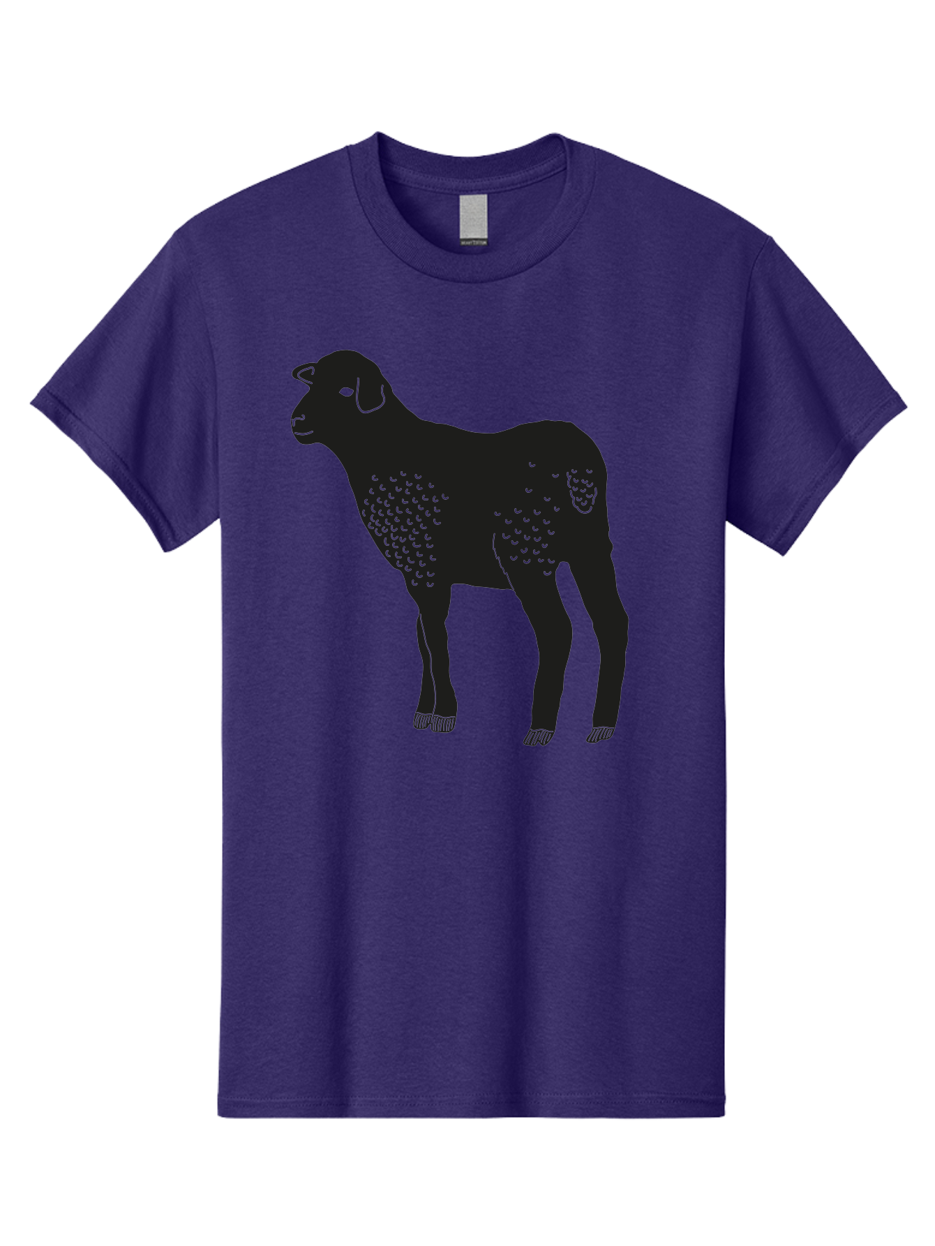 Jacob-Sheep Men'S Graphic Tee, 100% Cotton, Comfortable Casual Summer Wear, Machine Washable, Spotty Sheep, Livestock Animal, Farm Animal, Sheep Breed, Jacob Sheep, Spotted Fur, Agricultural Icon, Farm Graphic Aac216