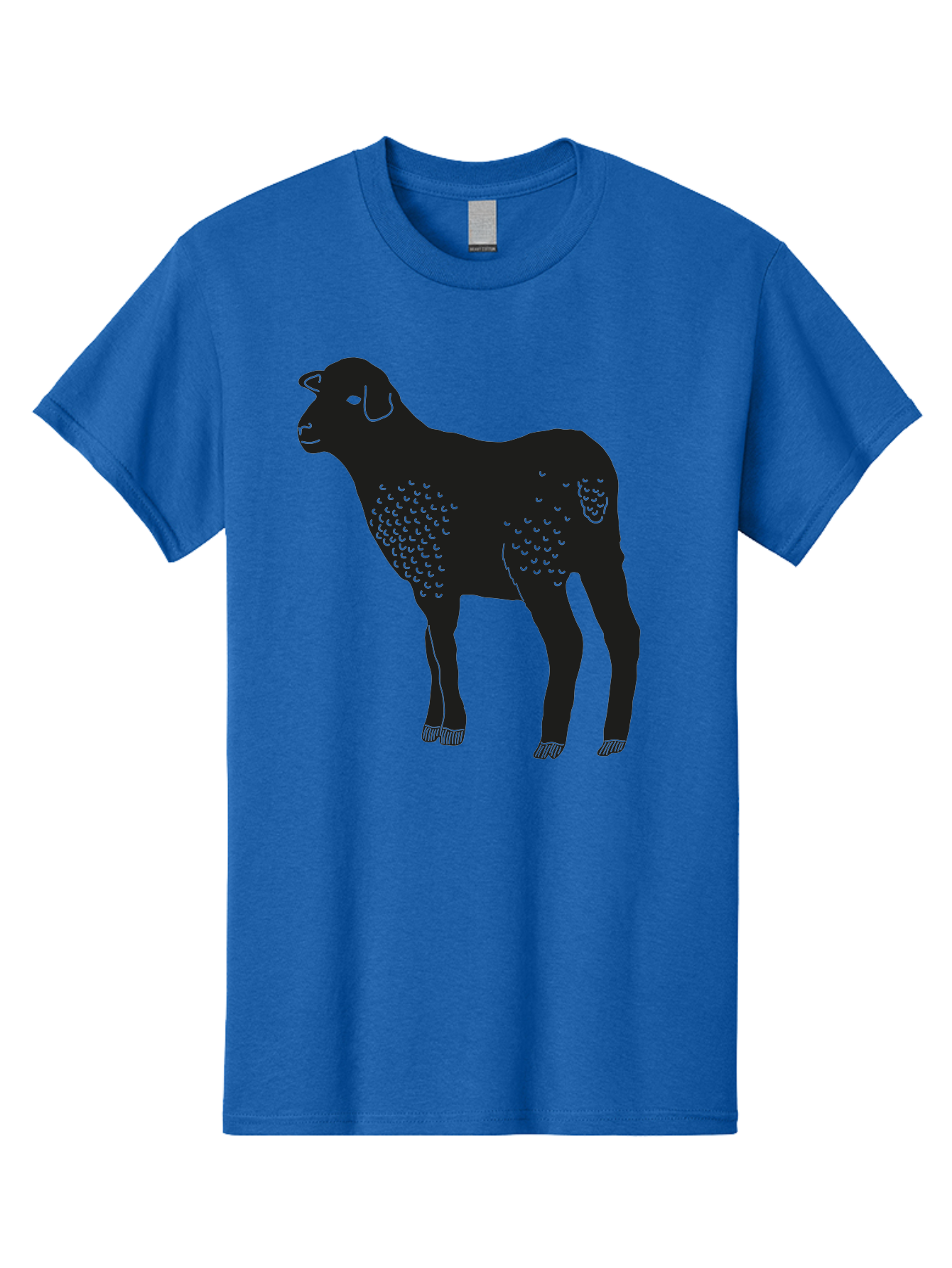 Jacob-Sheep Men'S Graphic Tee, 100% Cotton, Comfortable Casual Summer Wear, Machine Washable, Spotty Sheep, Livestock Animal, Farm Animal, Sheep Breed, Jacob Sheep, Spotted Fur, Agricultural Icon, Farm Graphic Aac216