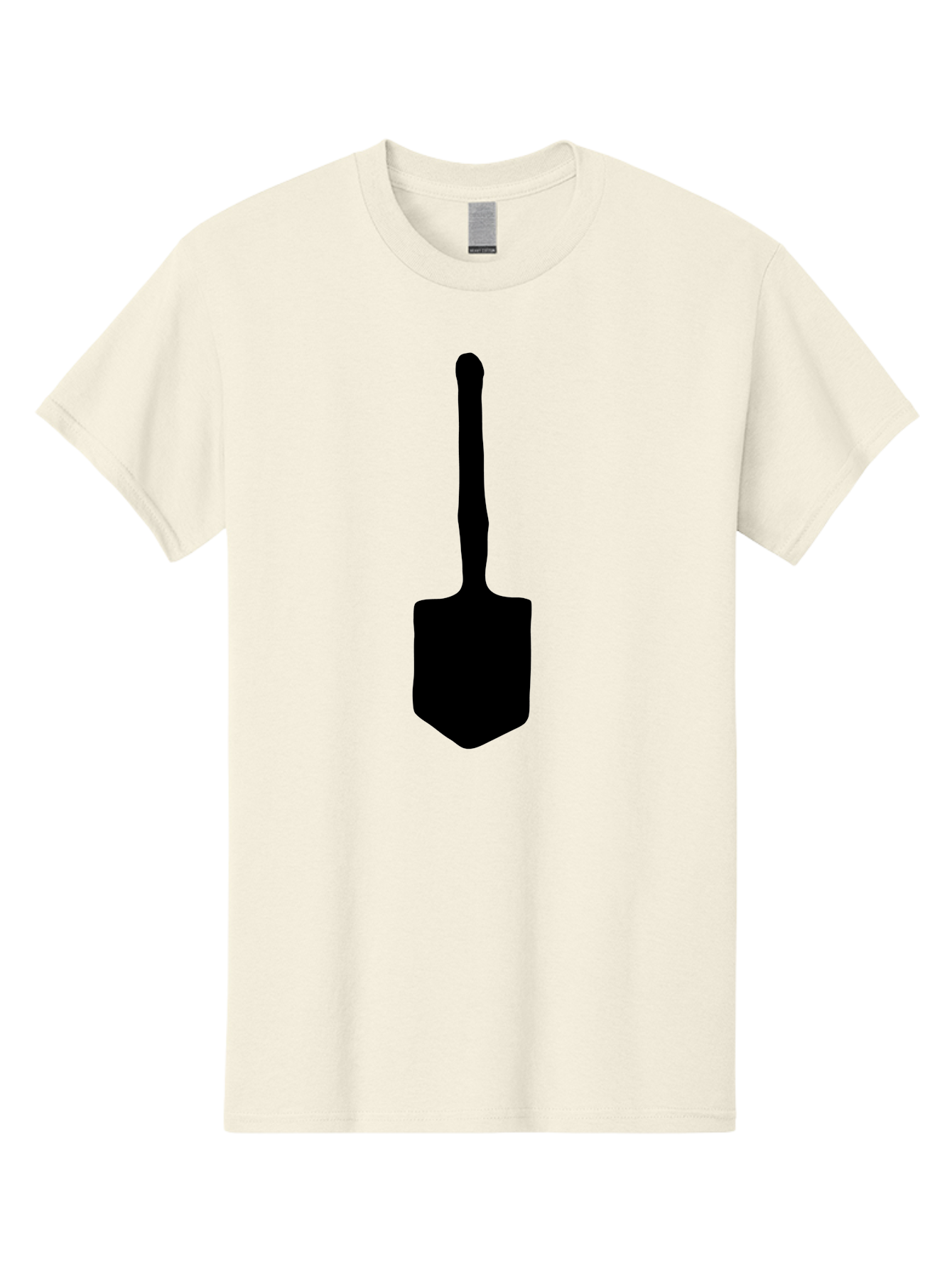 Spatula Men'S Graphic Tee, 100% Cotton, Comfortable Casual Summer Wear, Machine Washable, Silhouette Of Spatula, Kitchen Utensil, Cooking Tool, Black Shape, Minimalist Design, Cooking Essentials Aac239