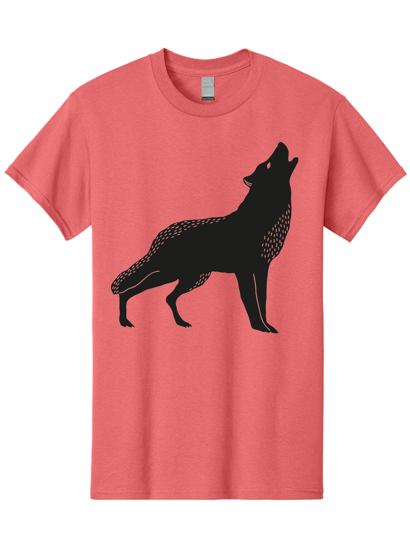 wolf silhouette, howling at the moon, wildlife art, animal graphics, wild animal, abstract design