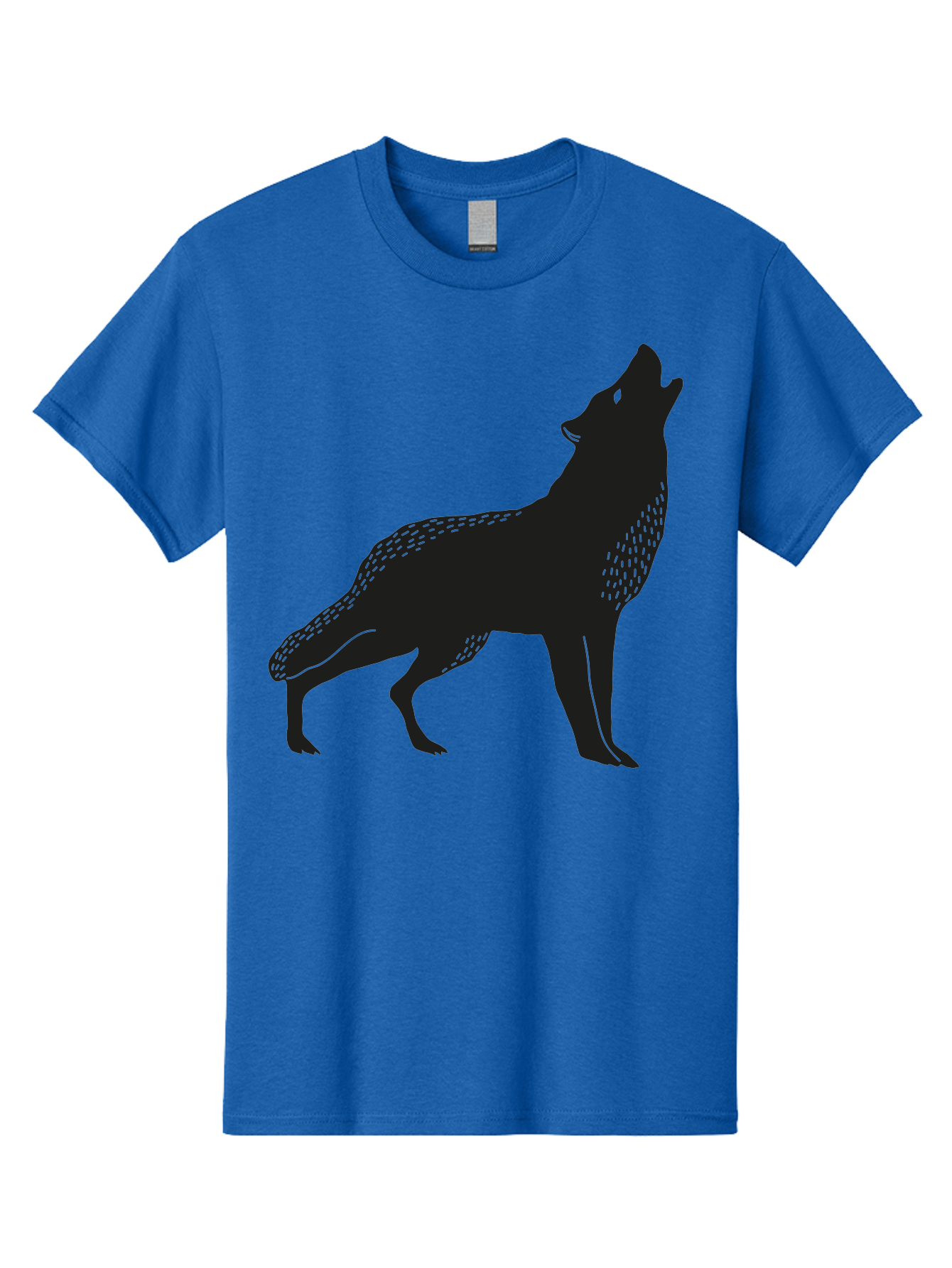 wolf silhouette, howling at the moon, wildlife art, animal graphics, wild animal, abstract design