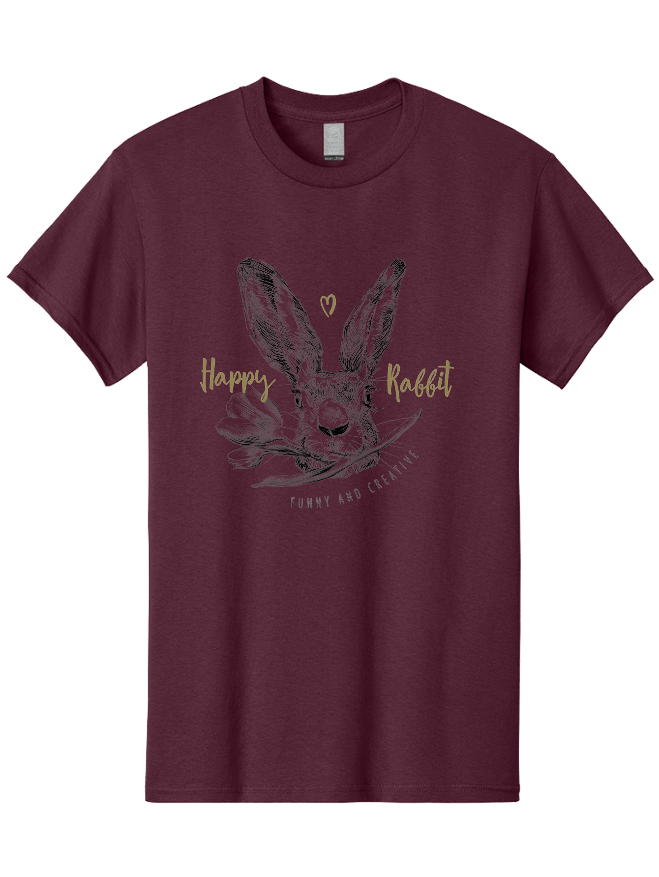 Happy-Passover Men'S Graphic Tee, 100% Cotton, Comfortable Casual Summer Wear, Machine Washable, Funny Bunny, Easter Bunny, Hares, Furry Friends, Cartoon Rabbits, Cute Animals, Easter Eggs, Funny And Creative Aac258