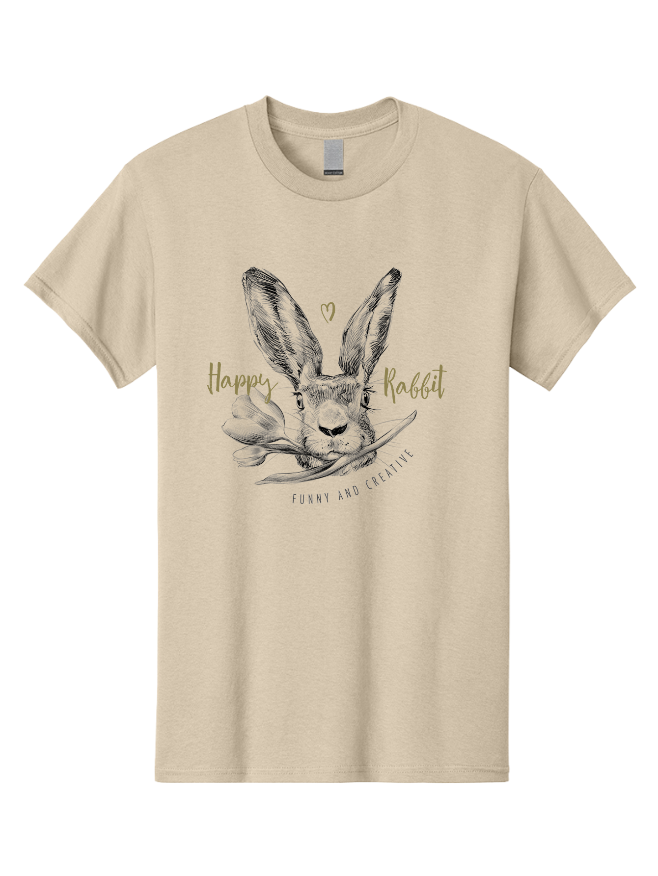 Happy-Passover Men'S Graphic Tee, 100% Cotton, Comfortable Casual Summer Wear, Machine Washable, Funny Bunny, Easter Bunny, Hares, Furry Friends, Cartoon Rabbits, Cute Animals, Easter Eggs, Funny And Creative Aac258