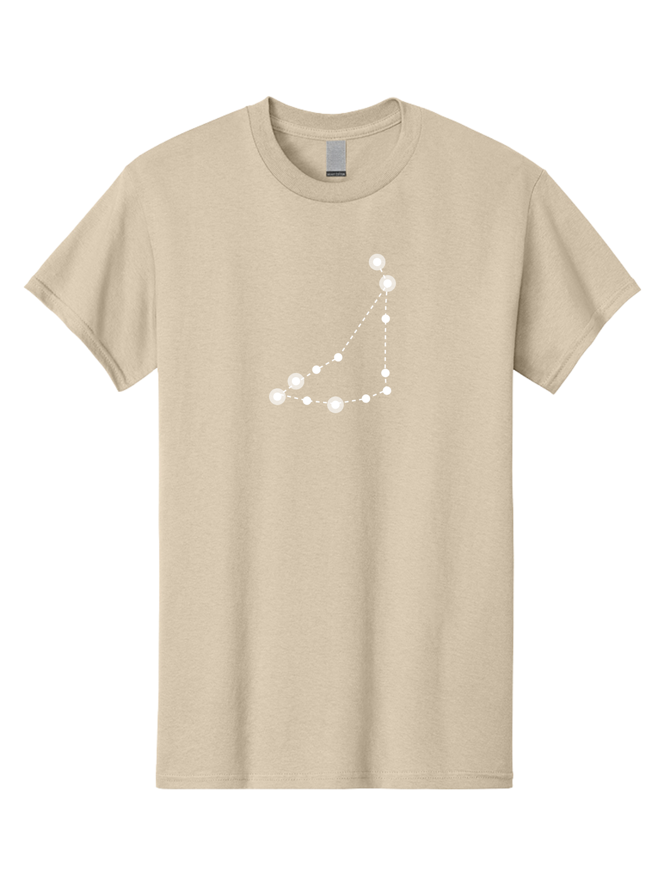 Constellation-Pattern-1 Men'S Graphic Tee, 100% Cotton, Comfortable Casual Summer Wear, Machine Washable, Constellation, White Stars, Dotted Lines, Celestial Map, Astronomy, Night Sky, Star Pattern, Zodiac Signs Aac285