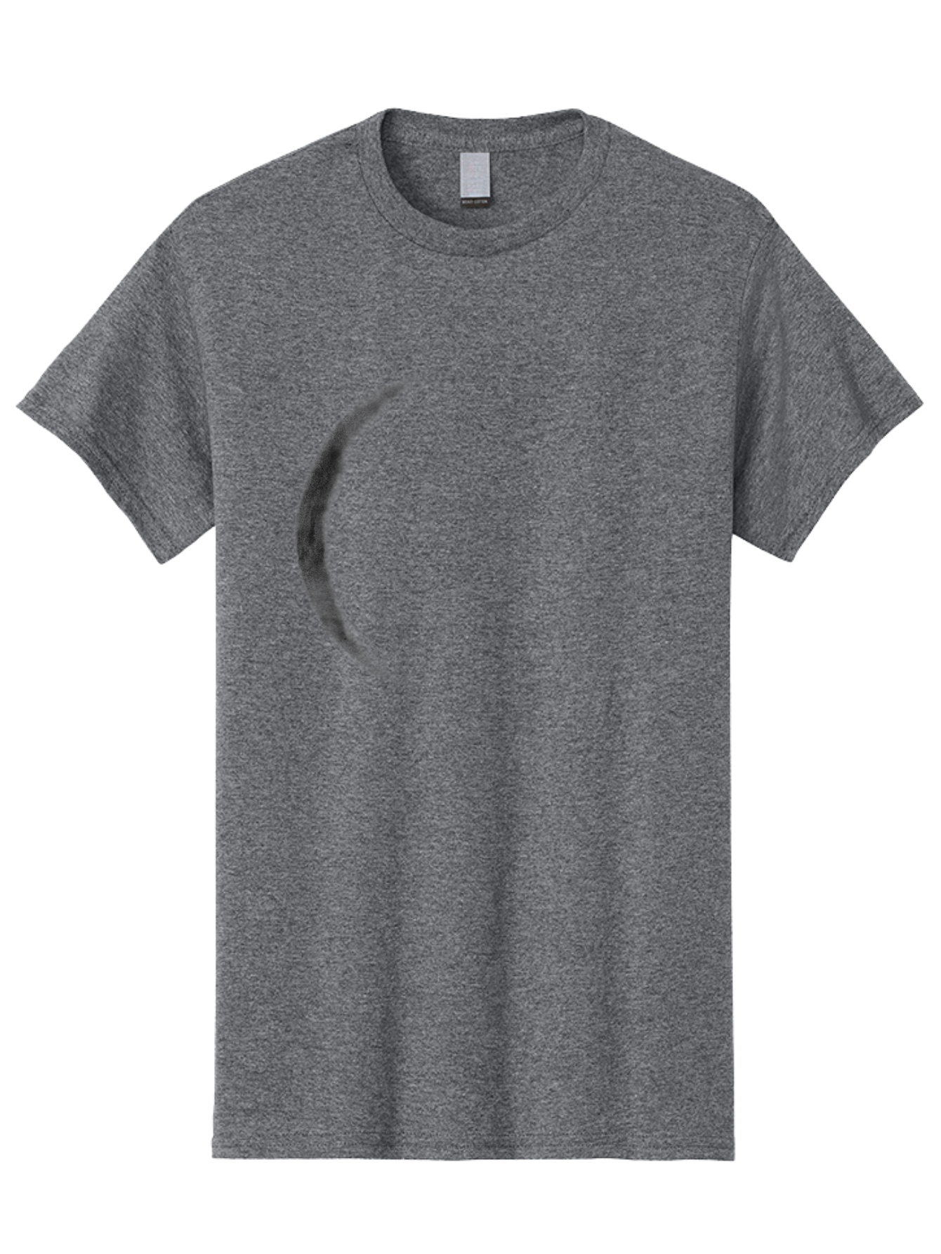 Crescent-Shape Men'S Graphic Tee, 100% Cotton, Comfortable Casual Summer Wear, Machine Washable, Lunar Eclipse, Crescent Moon, Night Sky, Astronomy, Celestial Body, Moon Phase, Space Aac299