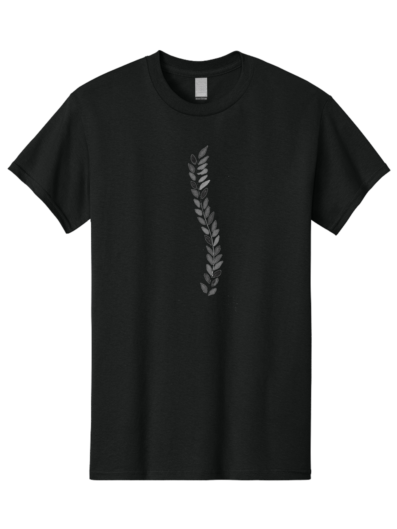Indigo-Leaves Men'S Graphic Tee, 100% Cotton, Comfortable Casual Summer Wear, Machine Washable, Purple Leaves, Floral Design, Leaf Pattern, Artistic Foliage, Elegant Graphics, Nature-Inspired Art, Purple And Black Leaves Aac327