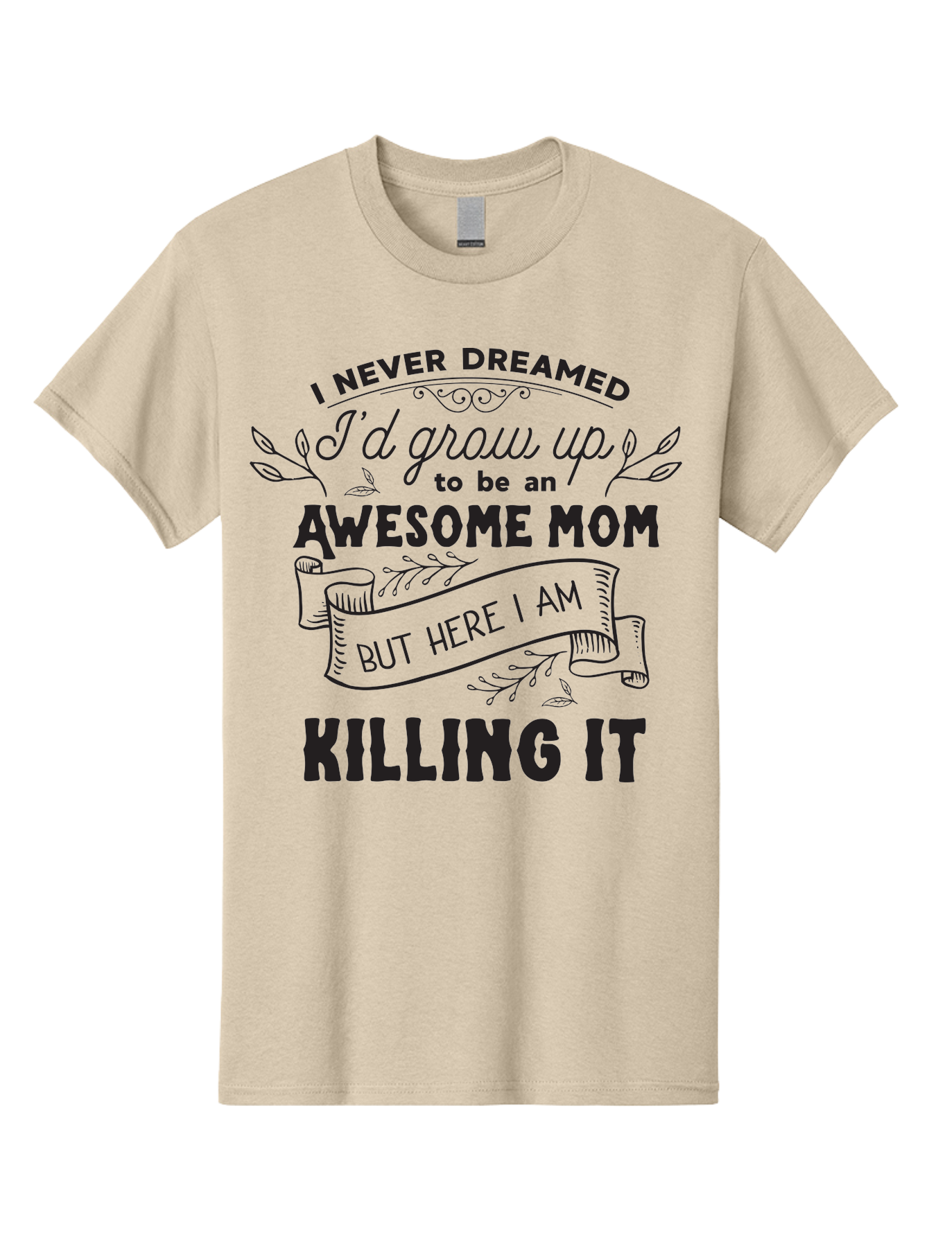 Awesome-Mom-Quote Men'S Graphic Tee, 100% Cotton, Comfortable Casual Summer Wear, Machine Washable, Awesome Mom Quote, Mom Life, Mom Humor, Motherhood, Inspirational Quote, Funny Mom Quote, Mom Pride, Empowerment Aac480
