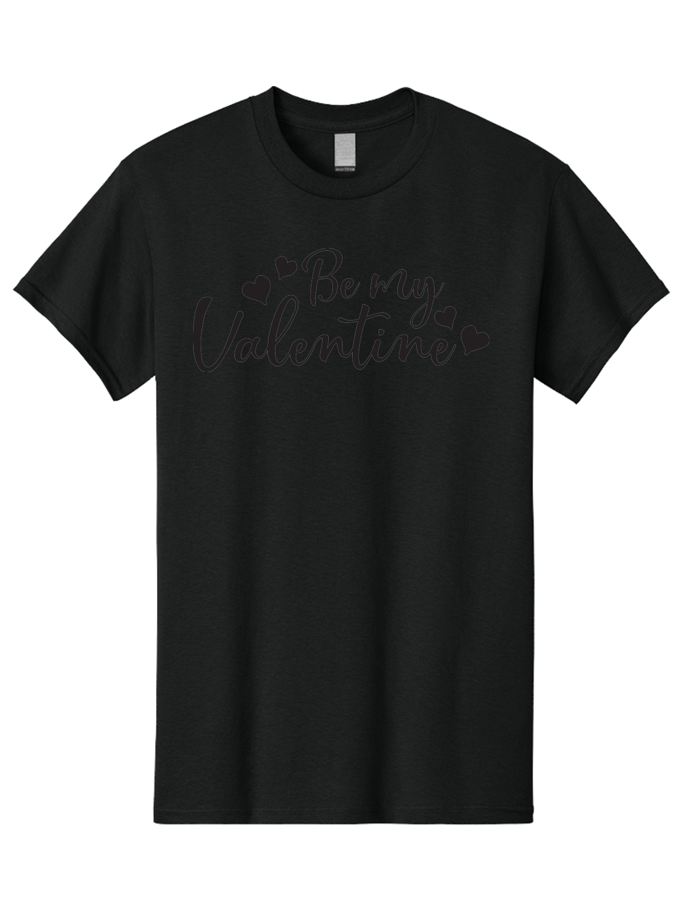 Be-My-Valentine Men'S Graphic Tee, 100% Cotton, Comfortable Casual Summer Wear, Machine Washable, Valentine'S Day Message, Romantic Greeting, Love Hearts, Heart Decoration, Be My Valentine, Valentine'S Day Card, Sweetheart, Love Message, Aac499
