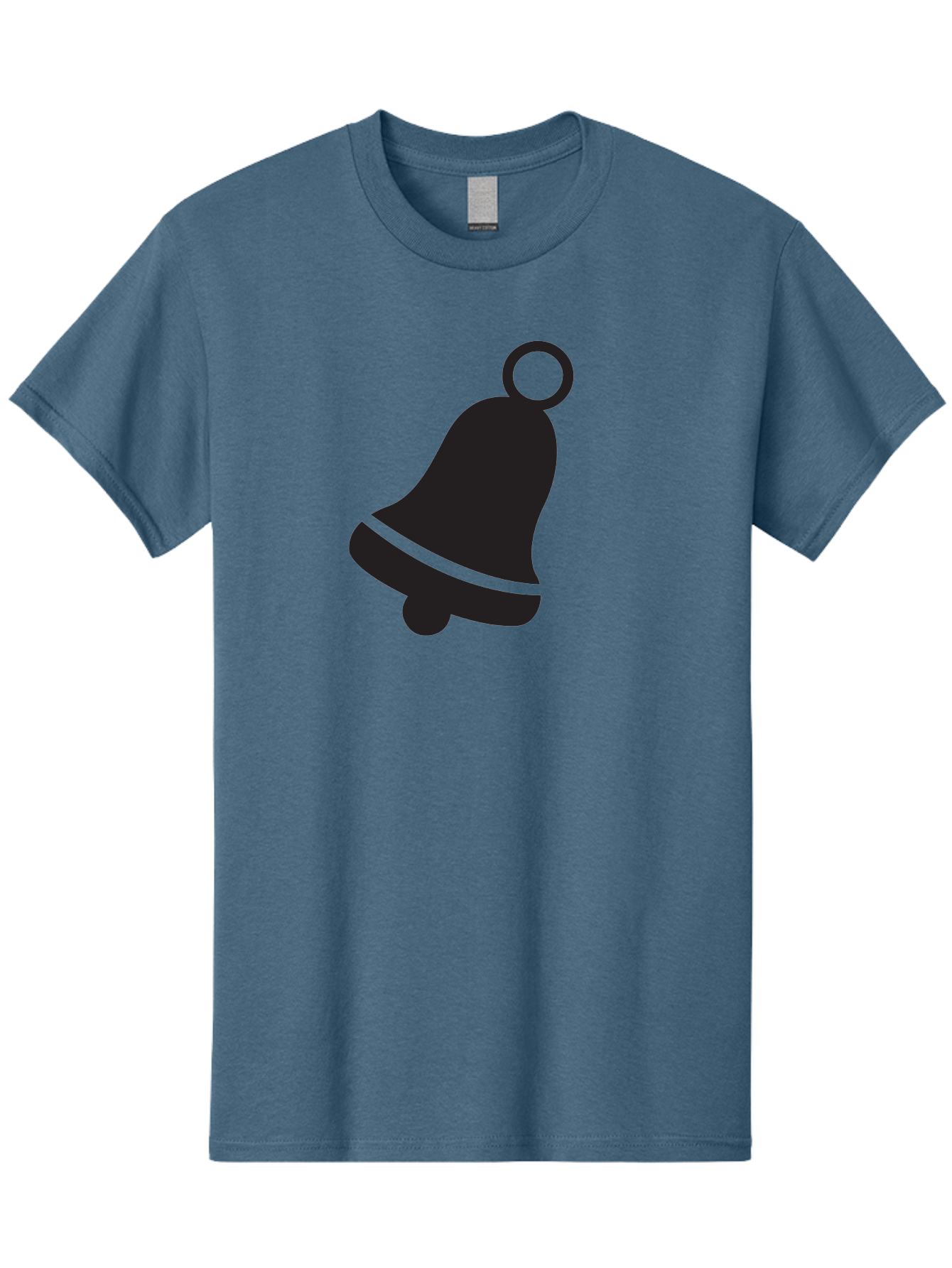 Bell-Icon Men'S Graphic Tee, 100% Cotton, Comfortable Casual Summer Wear, Machine Washable, Notification Symbol, Alert Icon, Reminder Sign, Notification Bell, Message Alert, Bell Notification, Social Media Notification, App Notification Aac509