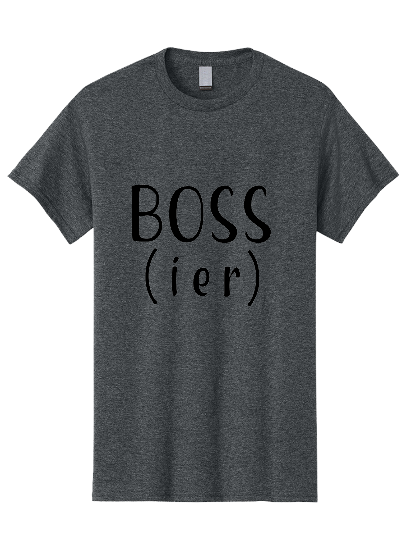 Boss-Ier Men'S Graphic Tee, 100% Cotton, Comfortable Casual Summer Wear, Machine Washable, Boss, Leadership, Authority, Management, Empowerment, Motivation, Confidence, Career Success, Professional Growth, Leadership Skills Aac539
