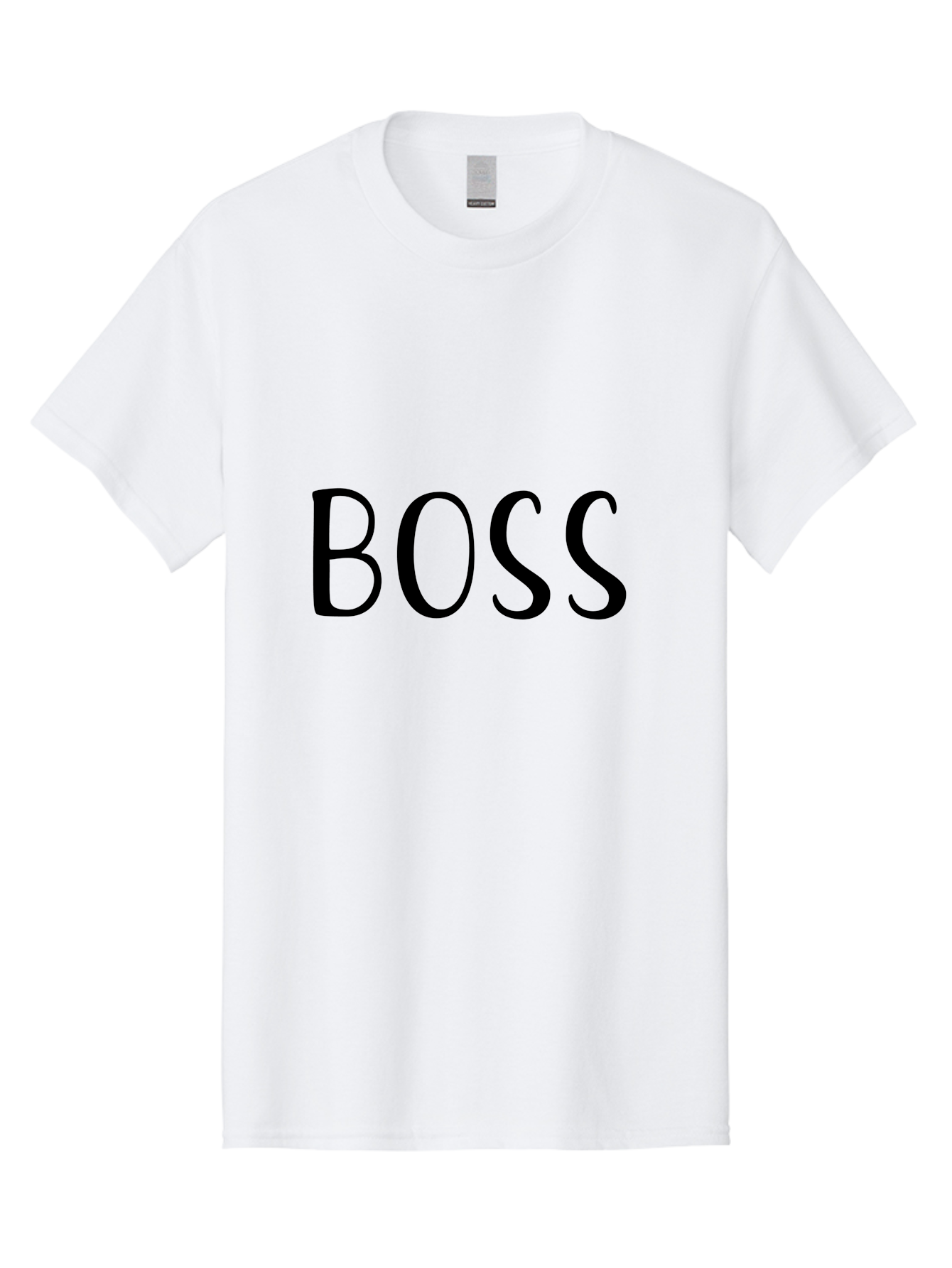 Boss Men'S Graphic Tee, 100% Cotton, Comfortable Casual Summer Wear, Machine Washable, Leadership, Authority, Power, Confidence, Boss Mode, Leadership Skills, Confident Attitude, Motivation Aac540