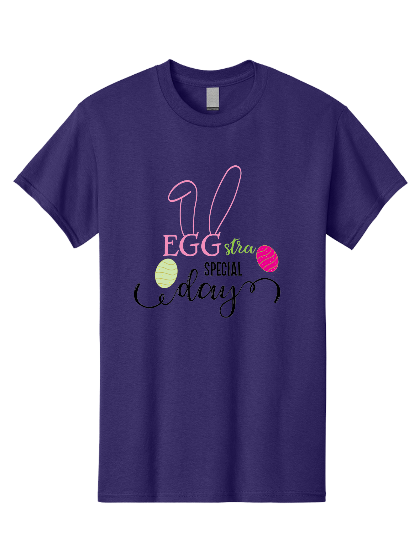 Eggstra-Special-Day Men'S Graphic Tee, 100% Cotton, Comfortable Casual Summer Wear, Machine Washable, Easter Eggs, Bunny Ears, Easter Celebration, Springtime Festivities, Holiday Graphics, Easter-Themed Decor, Festive Eggs, Easter Egg Hunt Aac684