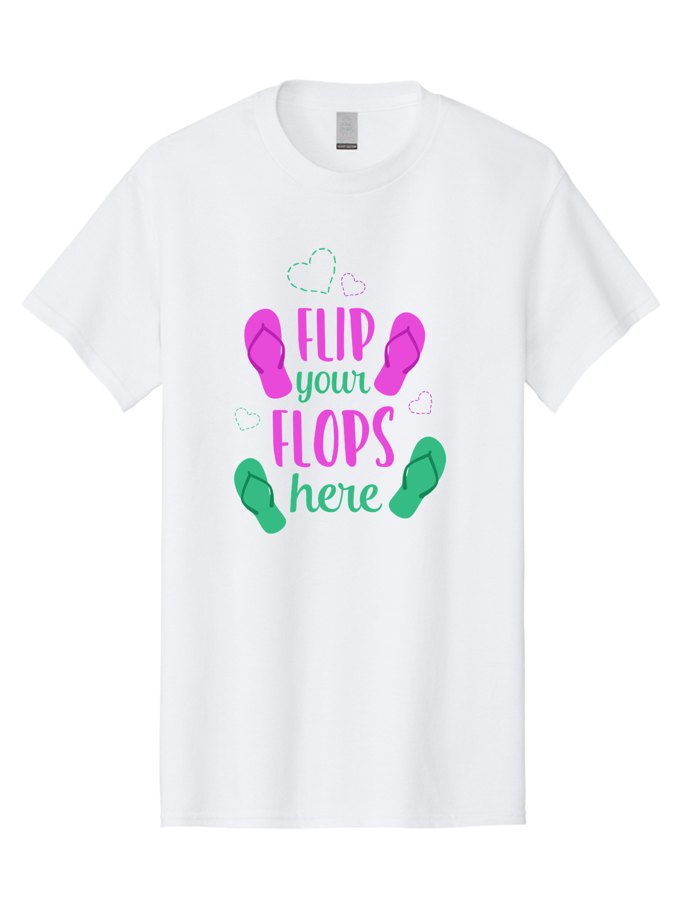 Flip-Flops Men'S Graphic Tee, 100% Cotton, Comfortable Casual Summer Wear, Machine Washable, Flip Flops, Summer Vibes, Beachwear, Tropical Style, Fashion Accessories, Playful Design, Casual Footwear, Vacation Mode, Fun Graphics Aac719