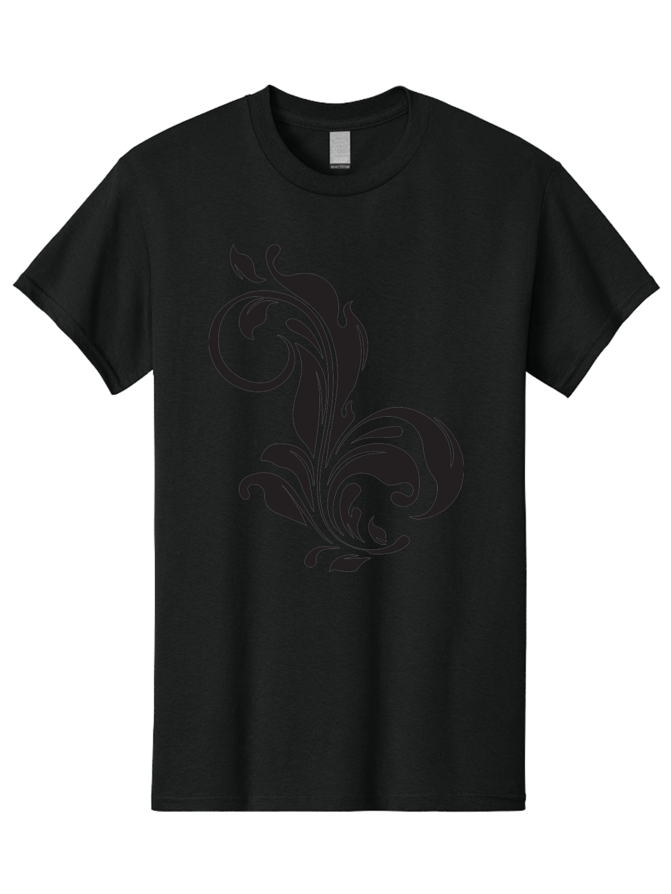 Floral-Design-3 Men'S Graphic Tee, 100% Cotton, Comfortable Casual Summer Wear, Machine Washable, Floral Motif, Decorative Element, Luxury Design, Abstract Art, Elegant Pattern, Ornate Style, Classic Symbol Aac723