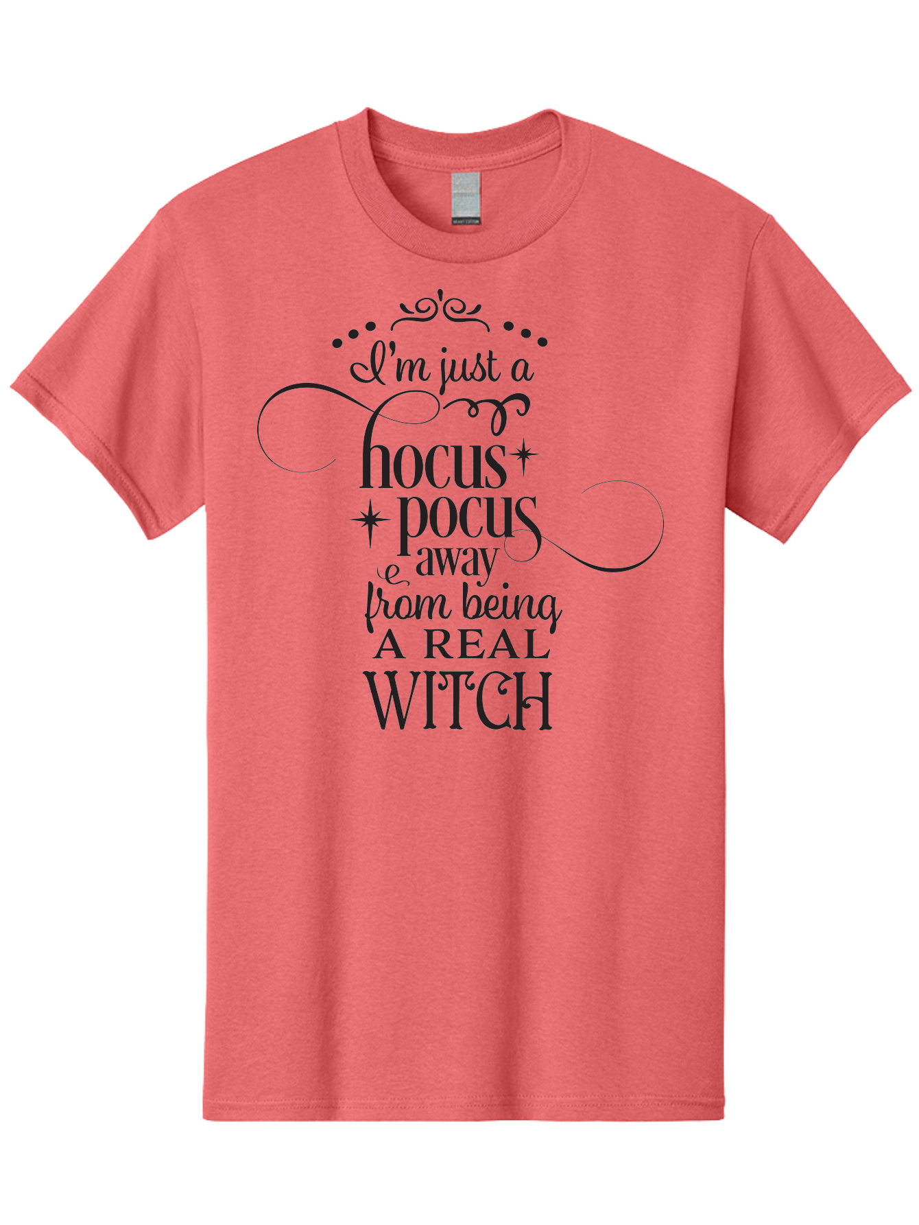 Hocus-Pocus-Witch-Quote Men'S Graphic Tee, 100% Cotton, Comfortable Casual Summer Wear, Machine Washable, Funny Witch Quote, Hocus Pocus, Halloween Humor, Witchy Sayings, Magical Phrases, Spooky Season, Witchcraft, Mystical Vibes Aac821