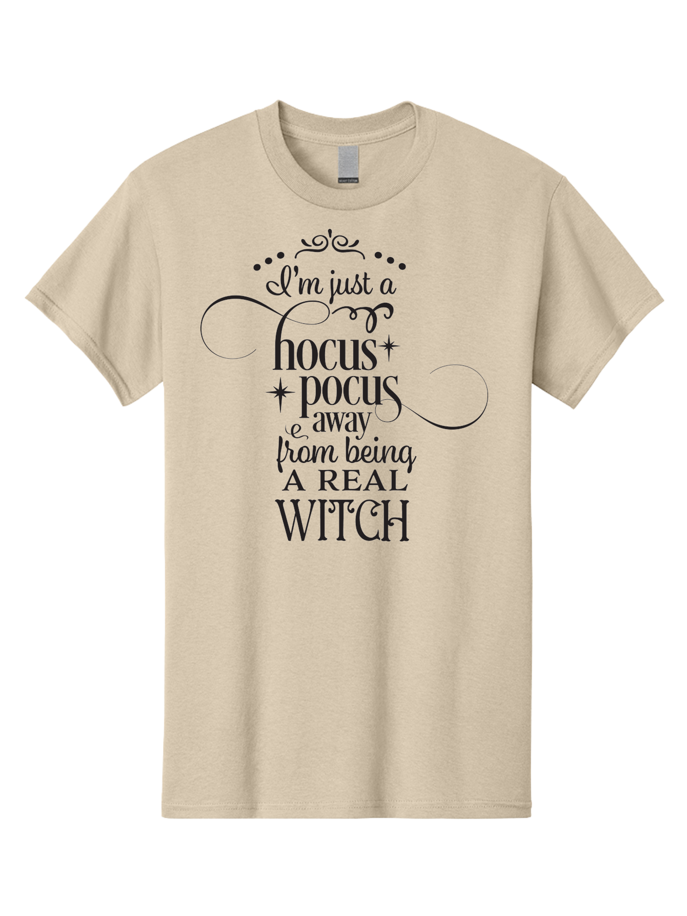 Hocus-Pocus-Witch-Quote Men'S Graphic Tee, 100% Cotton, Comfortable Casual Summer Wear, Machine Washable, Funny Witch Quote, Hocus Pocus, Halloween Humor, Witchy Sayings, Magical Phrases, Spooky Season, Witchcraft, Mystical Vibes Aac821