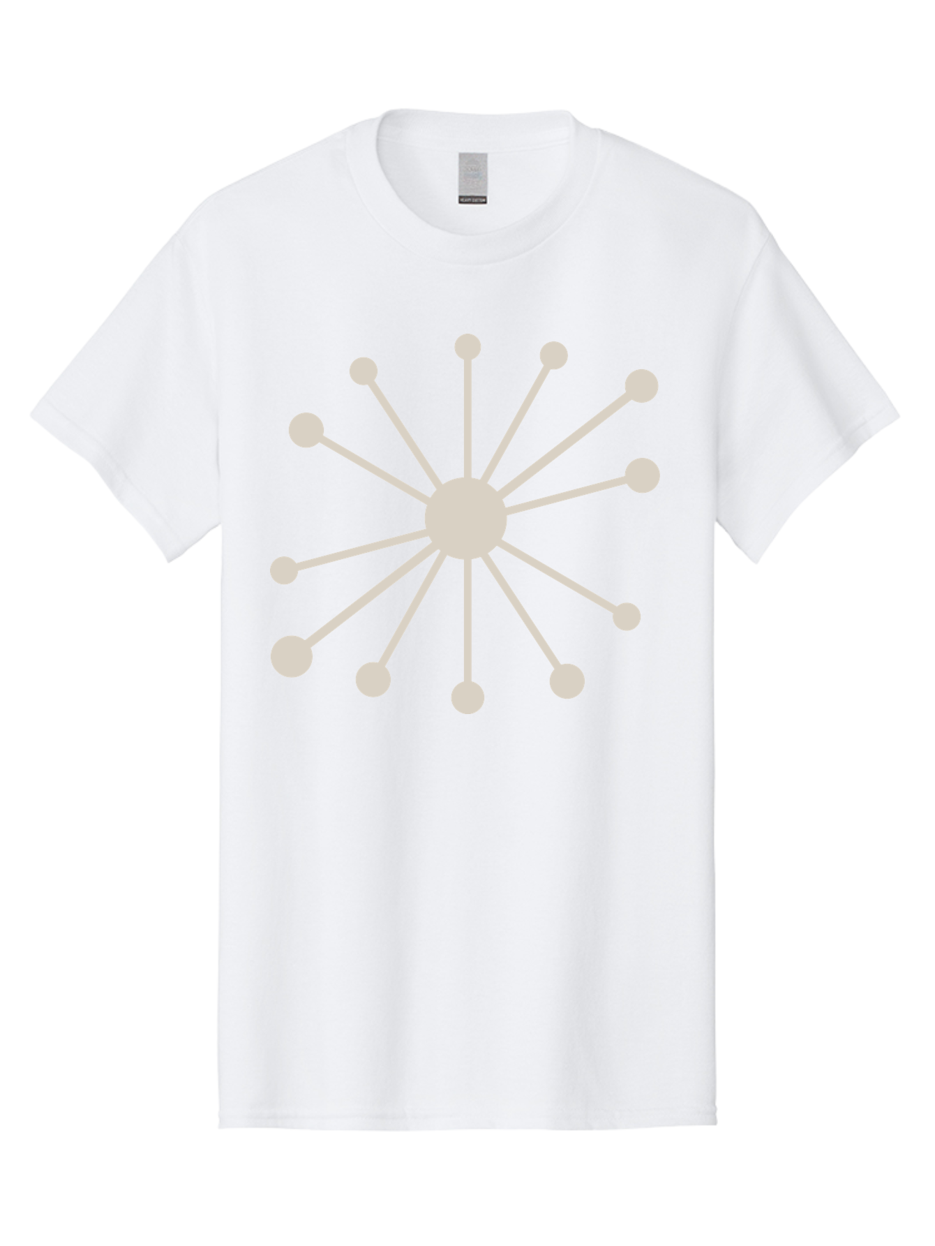 Molecular-Structure Men'S Graphic Tee, 100% Cotton, Comfortable Casual Summer Wear, Machine Washable, Network Diagram, Interconnected Nodes, Web Design, Digital Connections, Futuristic Tech, Abstract Art, Modern Graphic, Minimalist Style Aad010