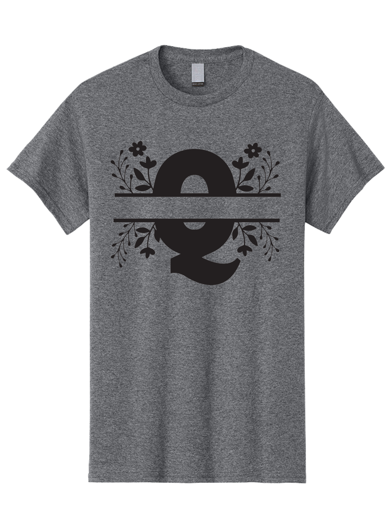 Omega-Symbol Men'S Graphic Tee, 100% Cotton, Comfortable Casual Summer Wear, Machine Washable, Omega Symbol, Greek Alphabet, Floral Elements, Greek Letter, Botanical Design, Logo Inspiration, Typography, Elegant Design, Symbolic Representation Aad070